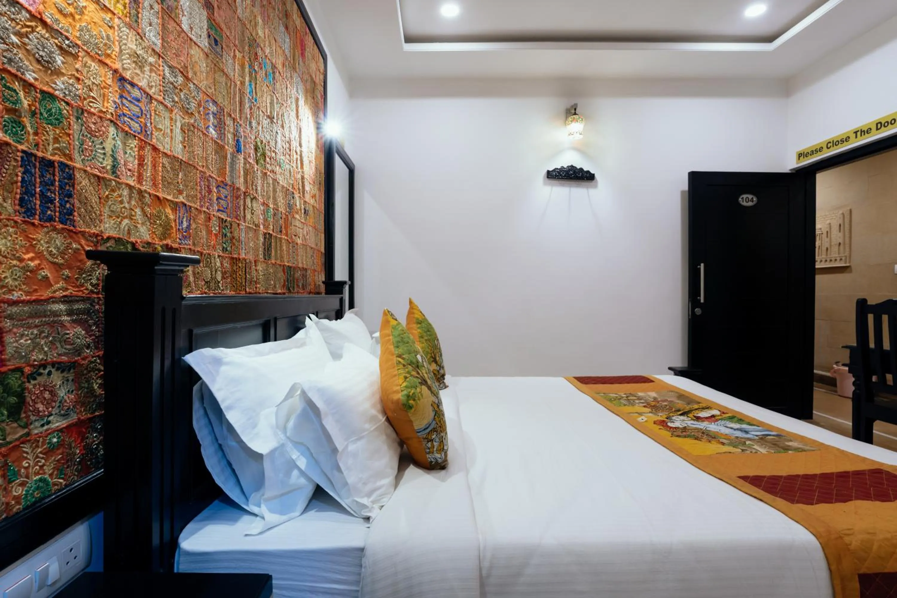 Bed in The Legend Haveli