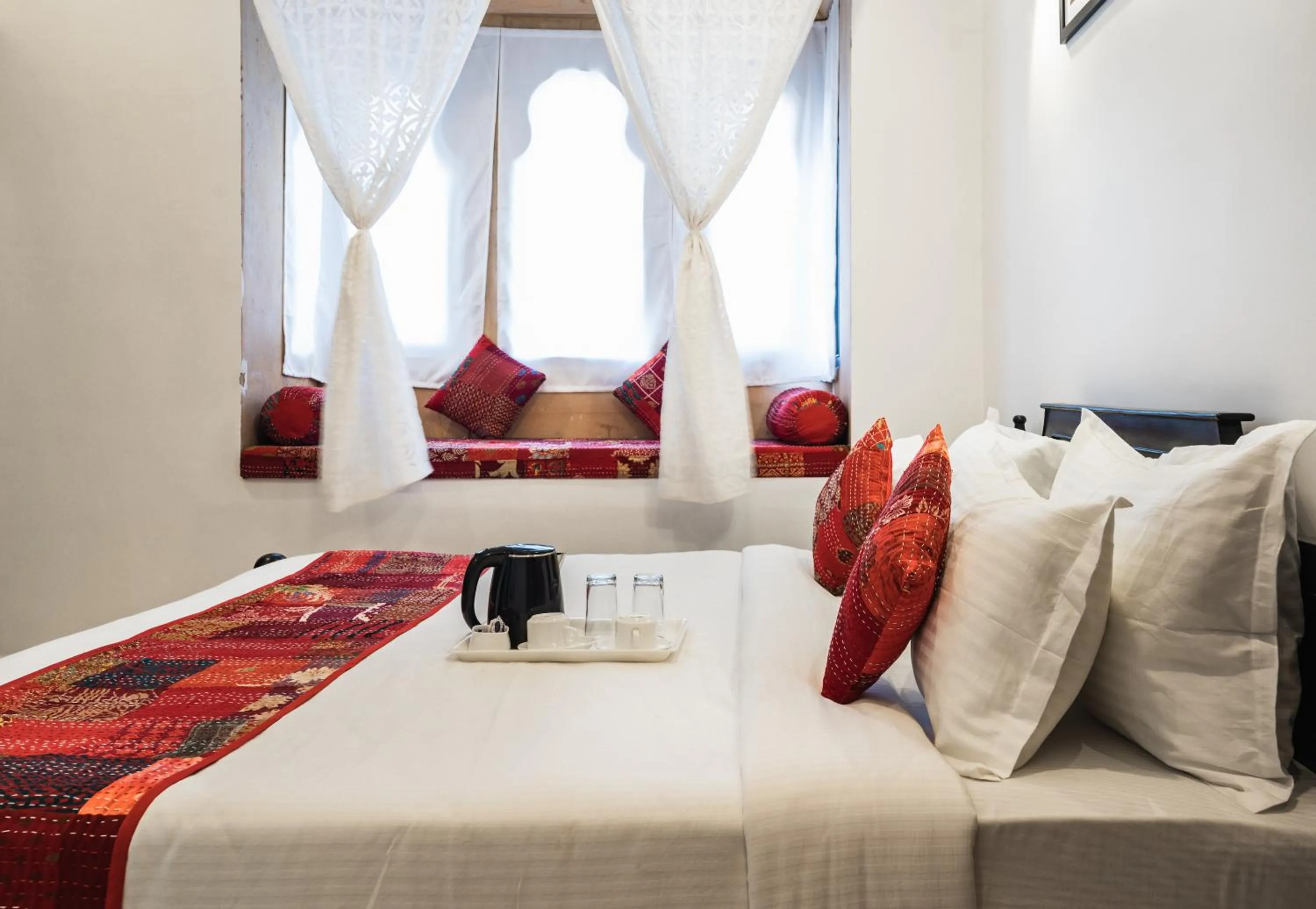 Bed in The Legend Haveli