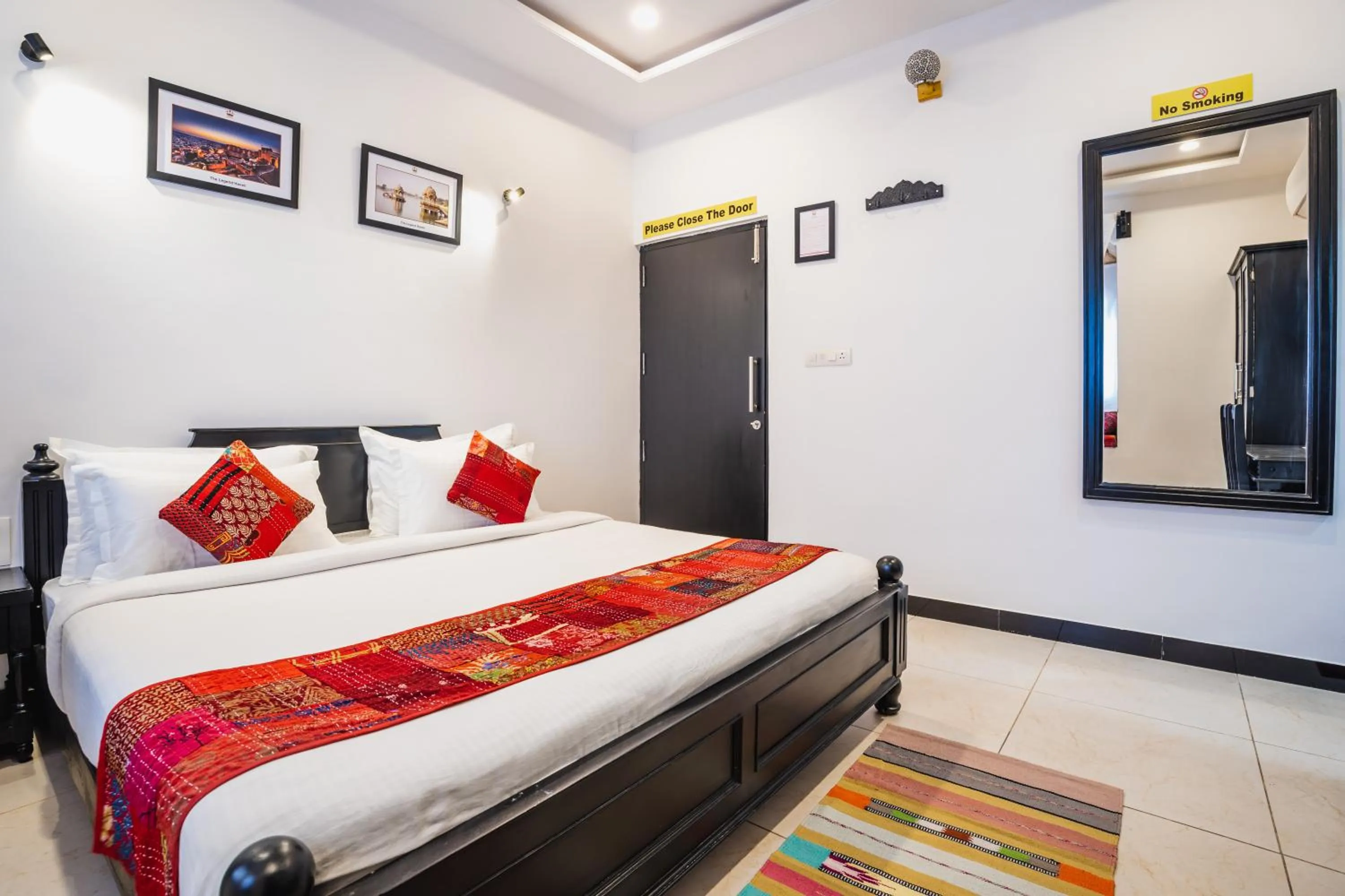 Bed in The Legend Haveli