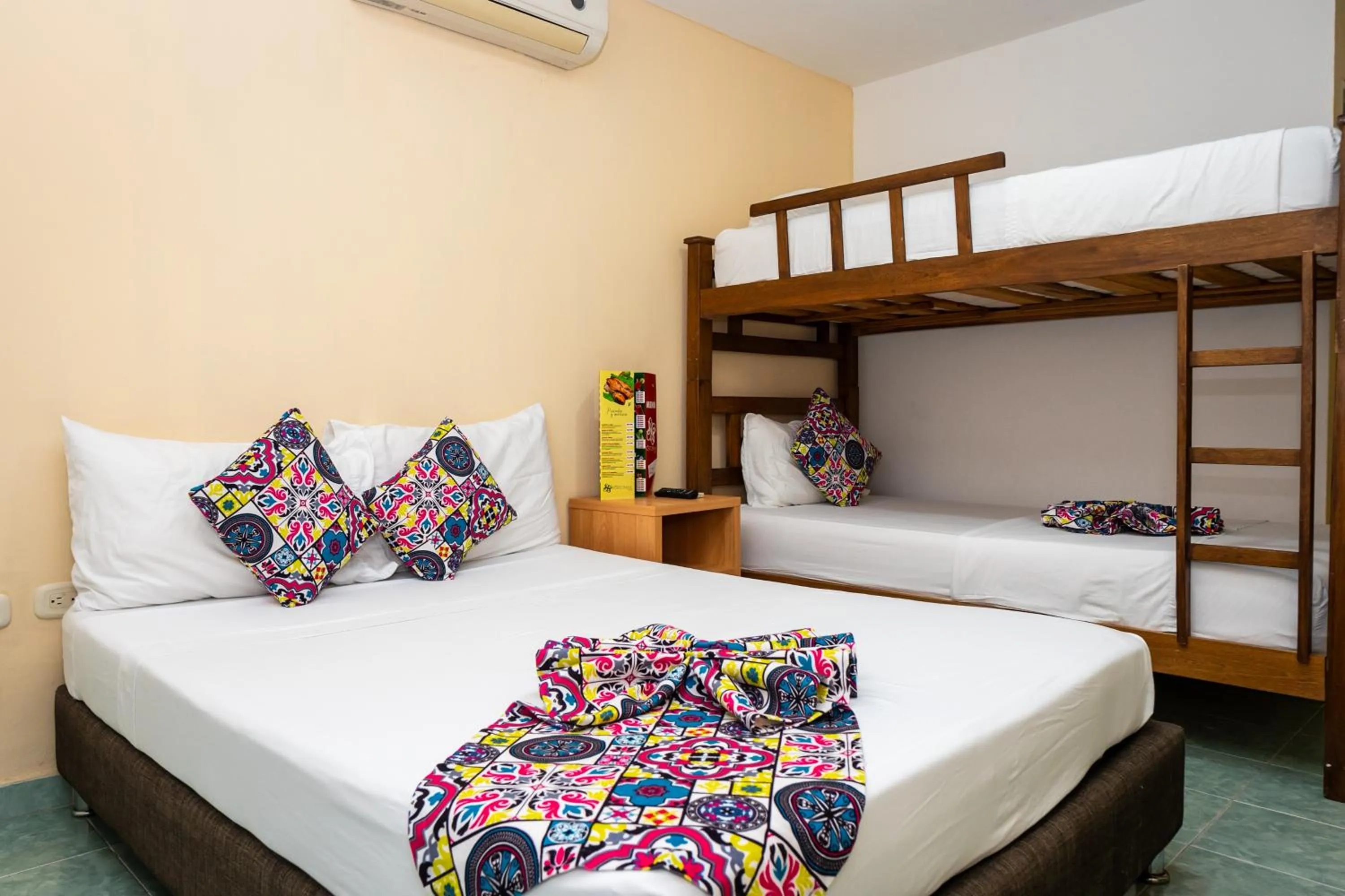 Photo of the whole room, Bed in Hotel Portobahia Santa Marta Rodadero