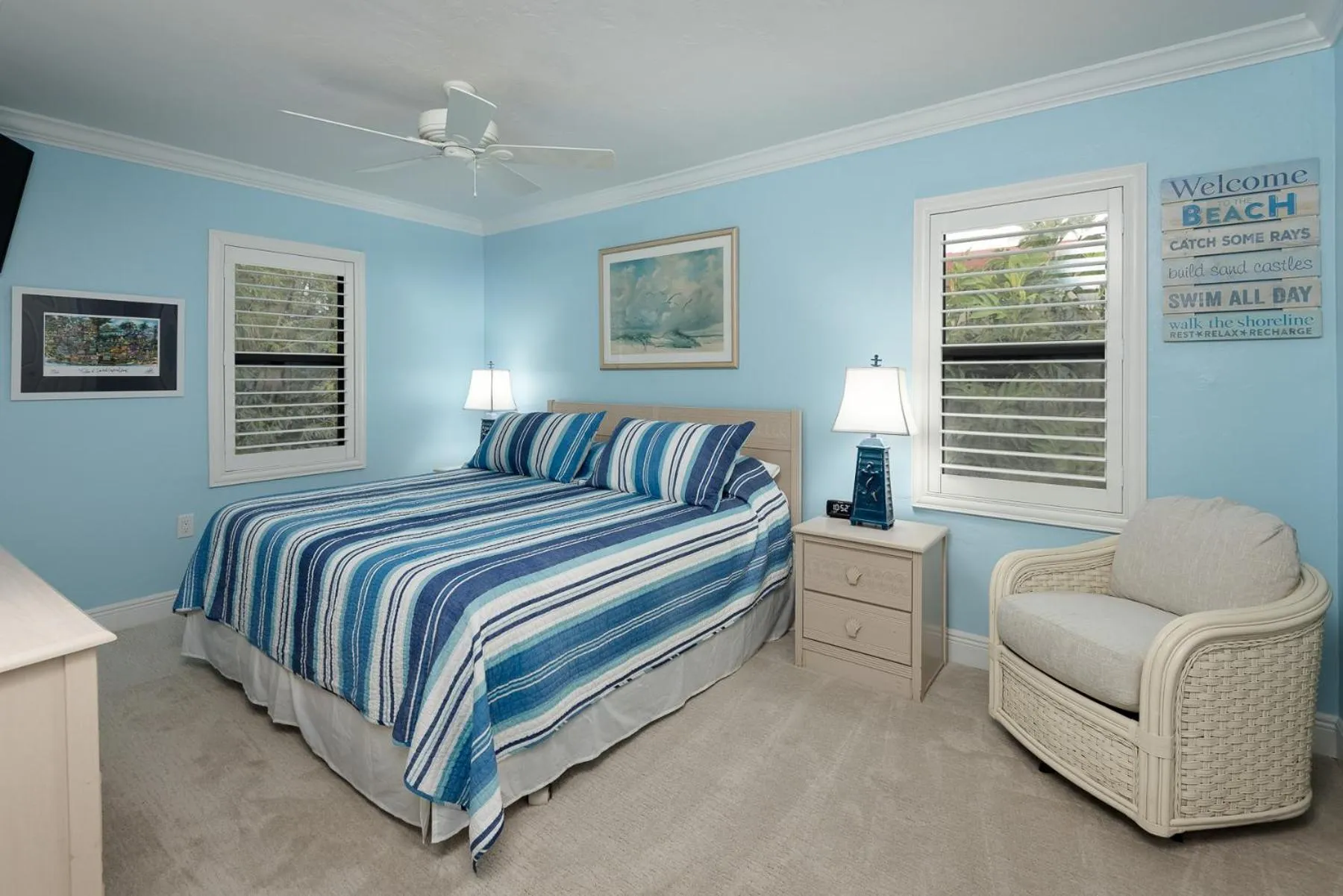 Bedroom in Sanibel Moorings Resort