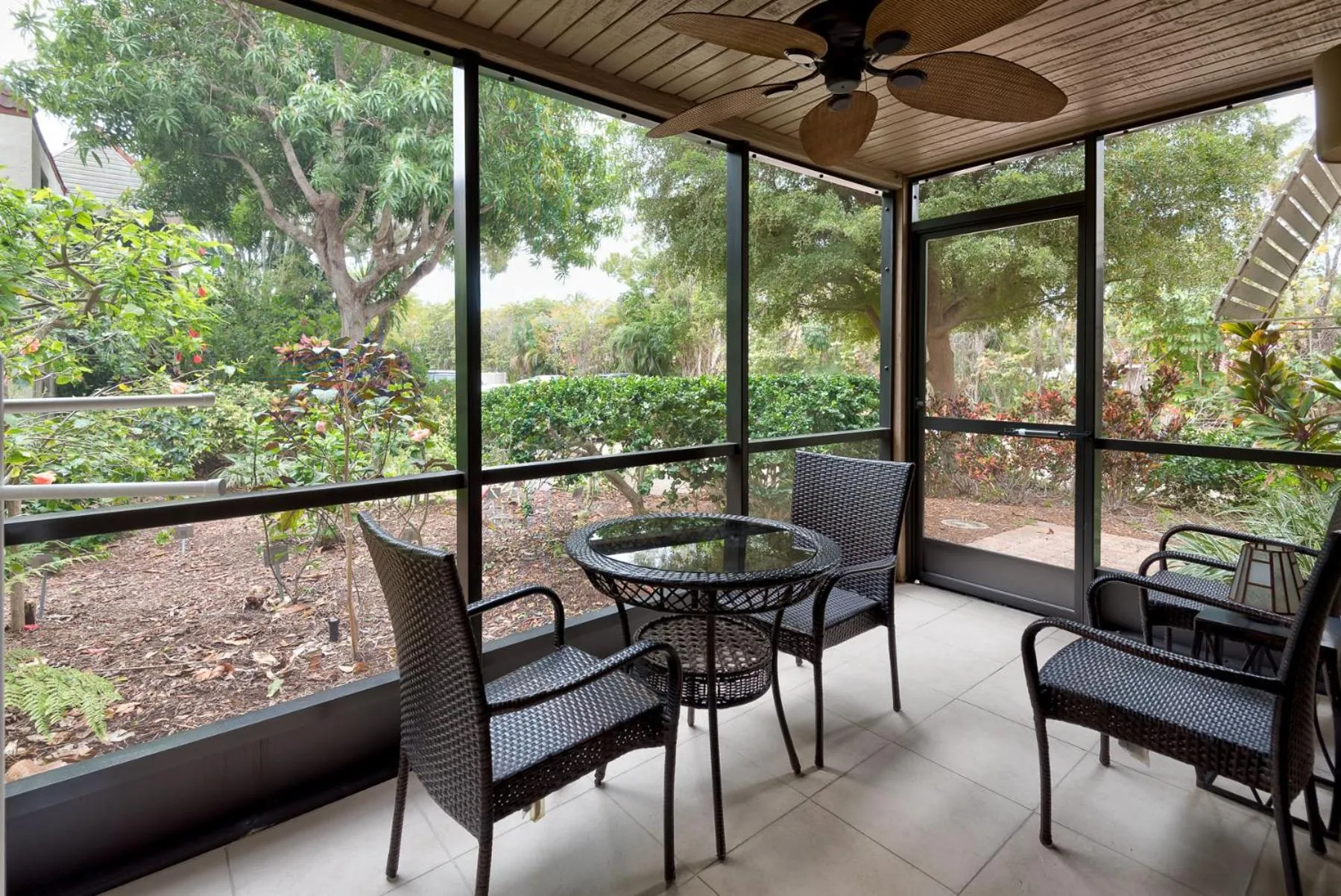 Balcony/Terrace in Sanibel Moorings Resort