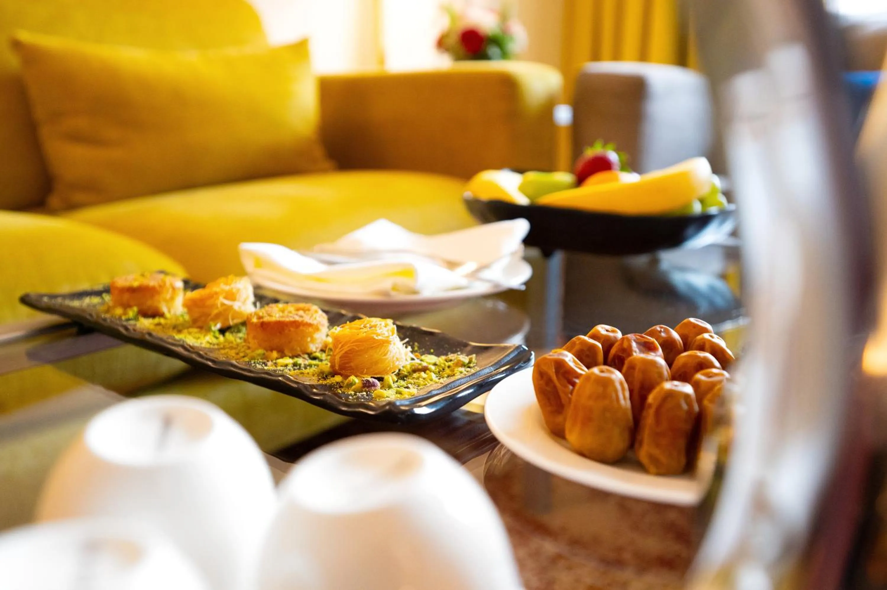 Living room in Maysan Al Harithia Hotel