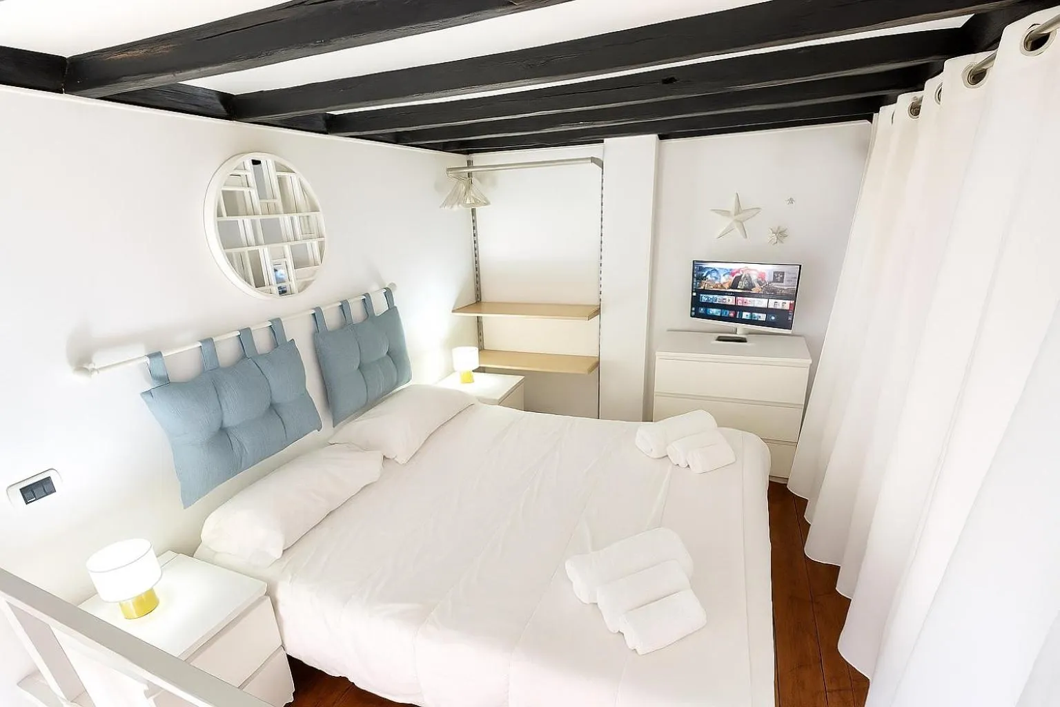 Bedroom, Bed in Trastevere Stars