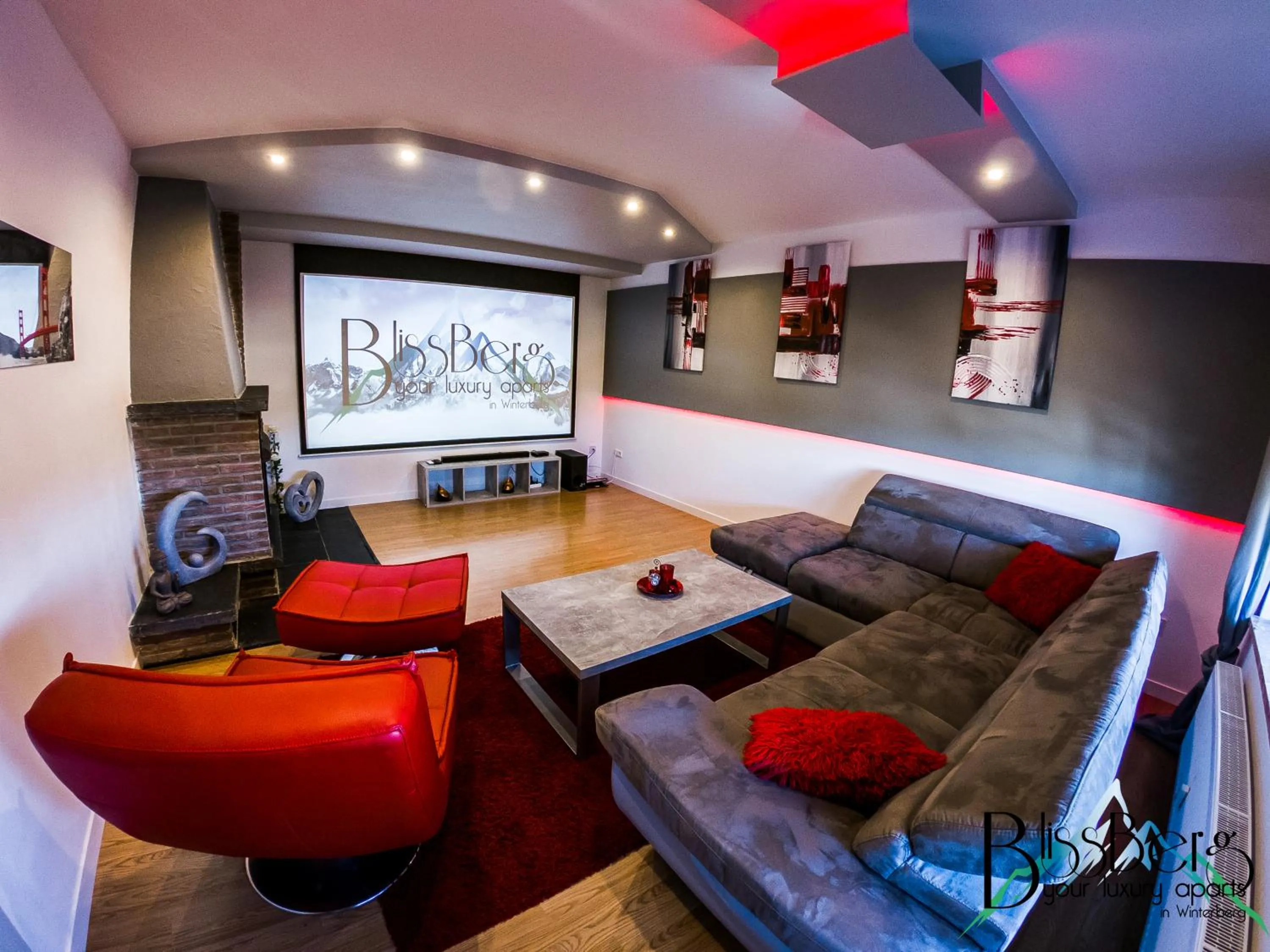 Living room in Blissberg Winterberg