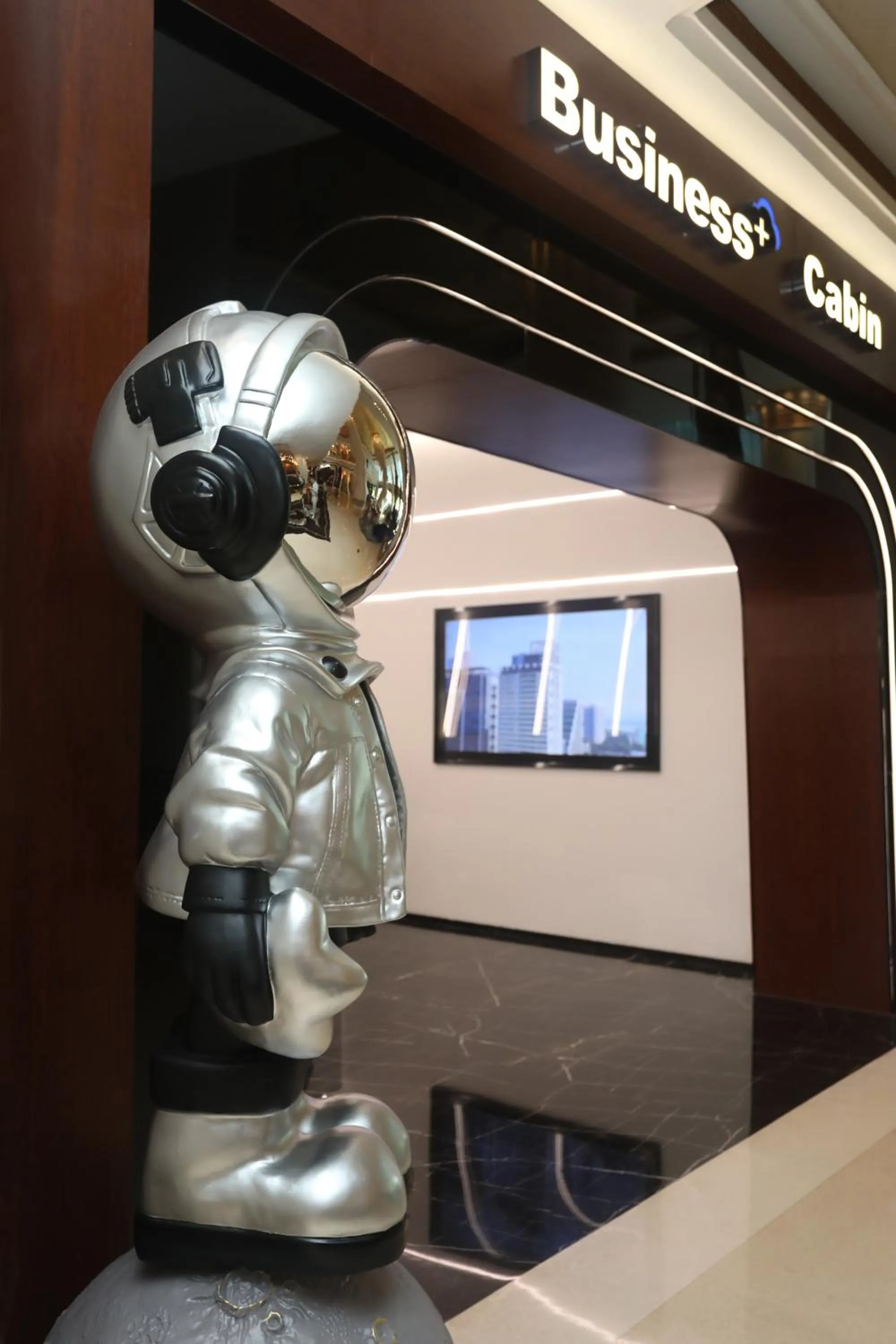 Decorative detail in Shenzhenair International Hotel