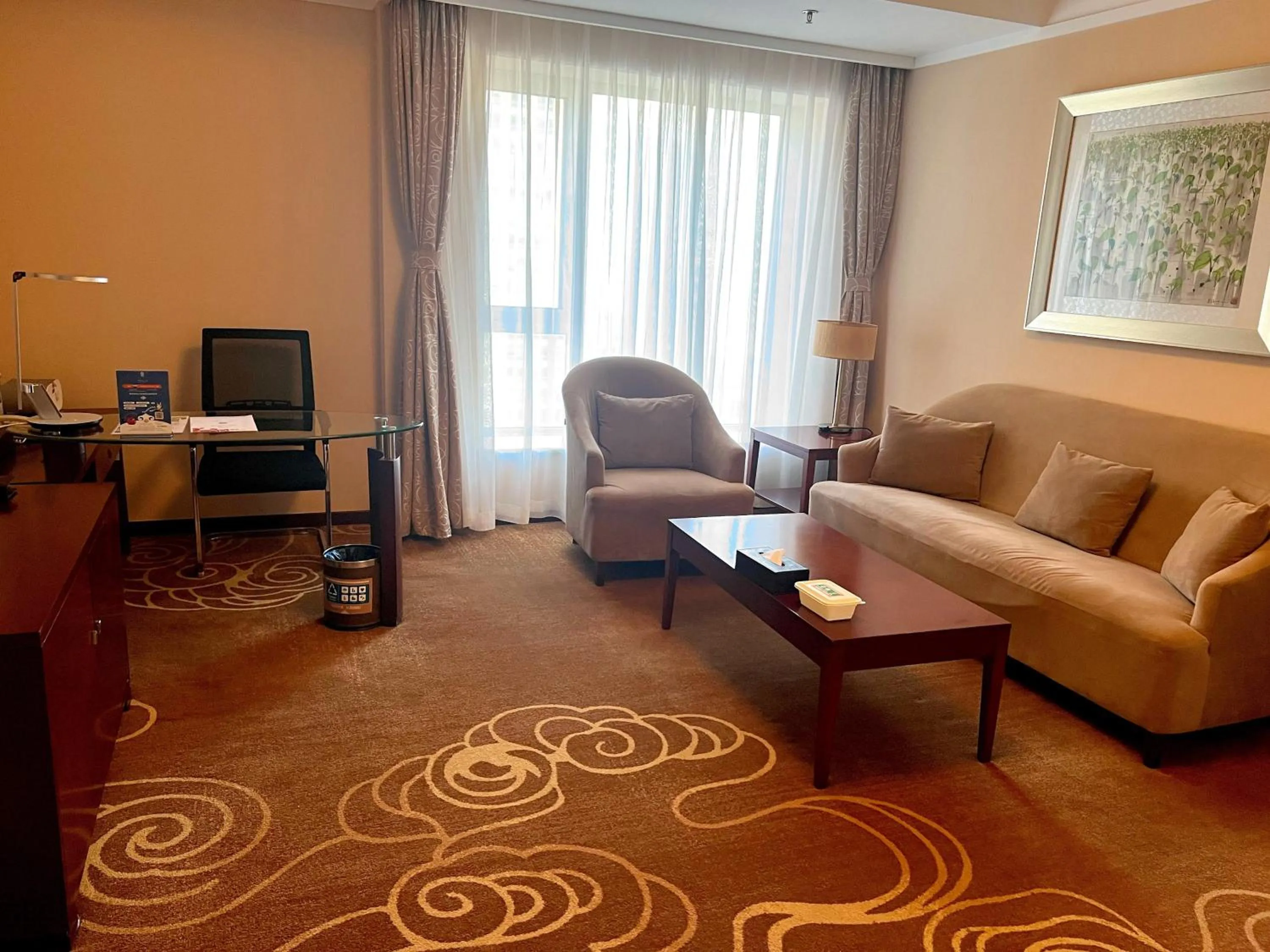 Living room in Inner Mongolia Grand Hotel