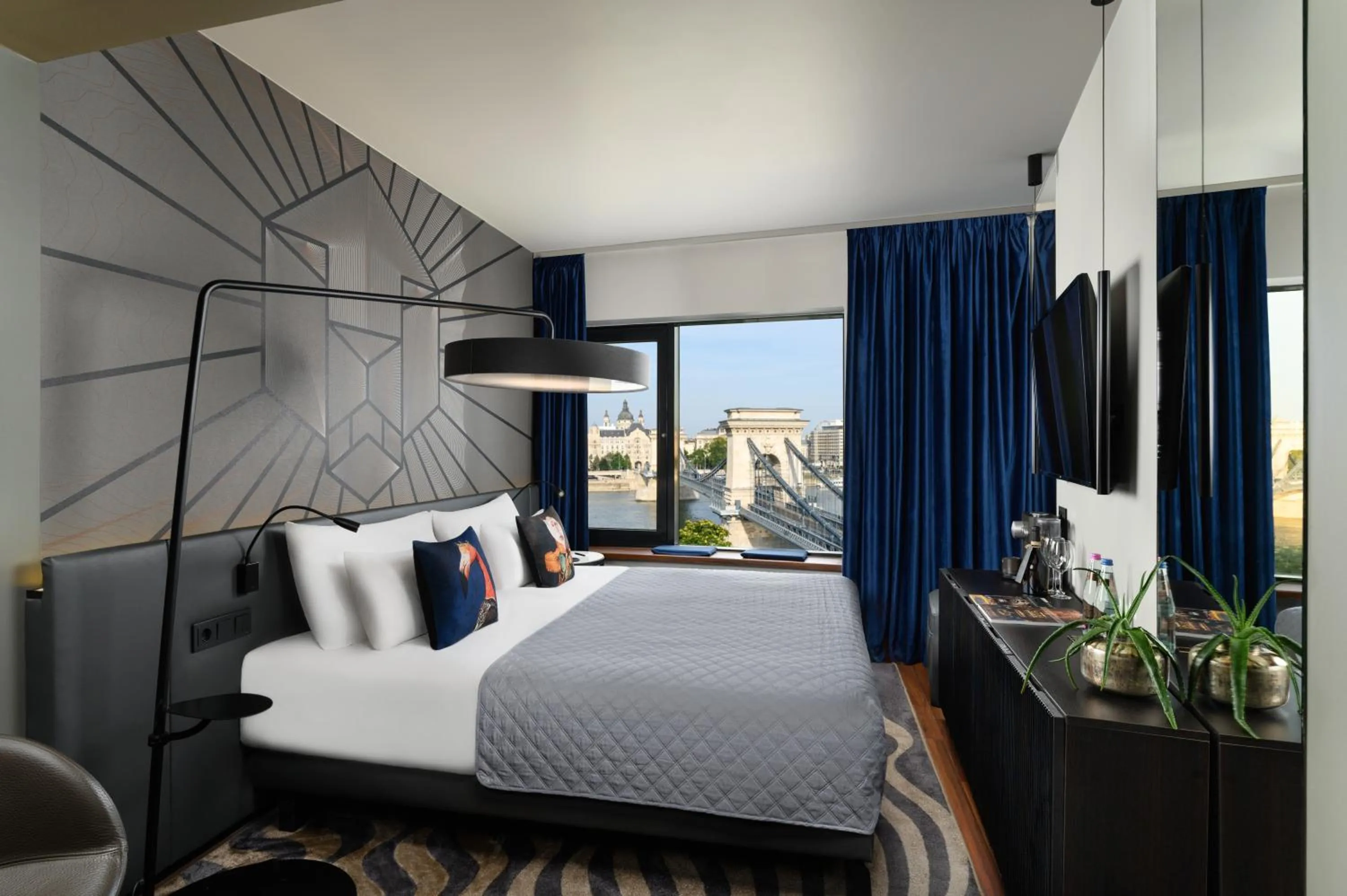 Bed in Hotel Clark Budapest - Adults Only