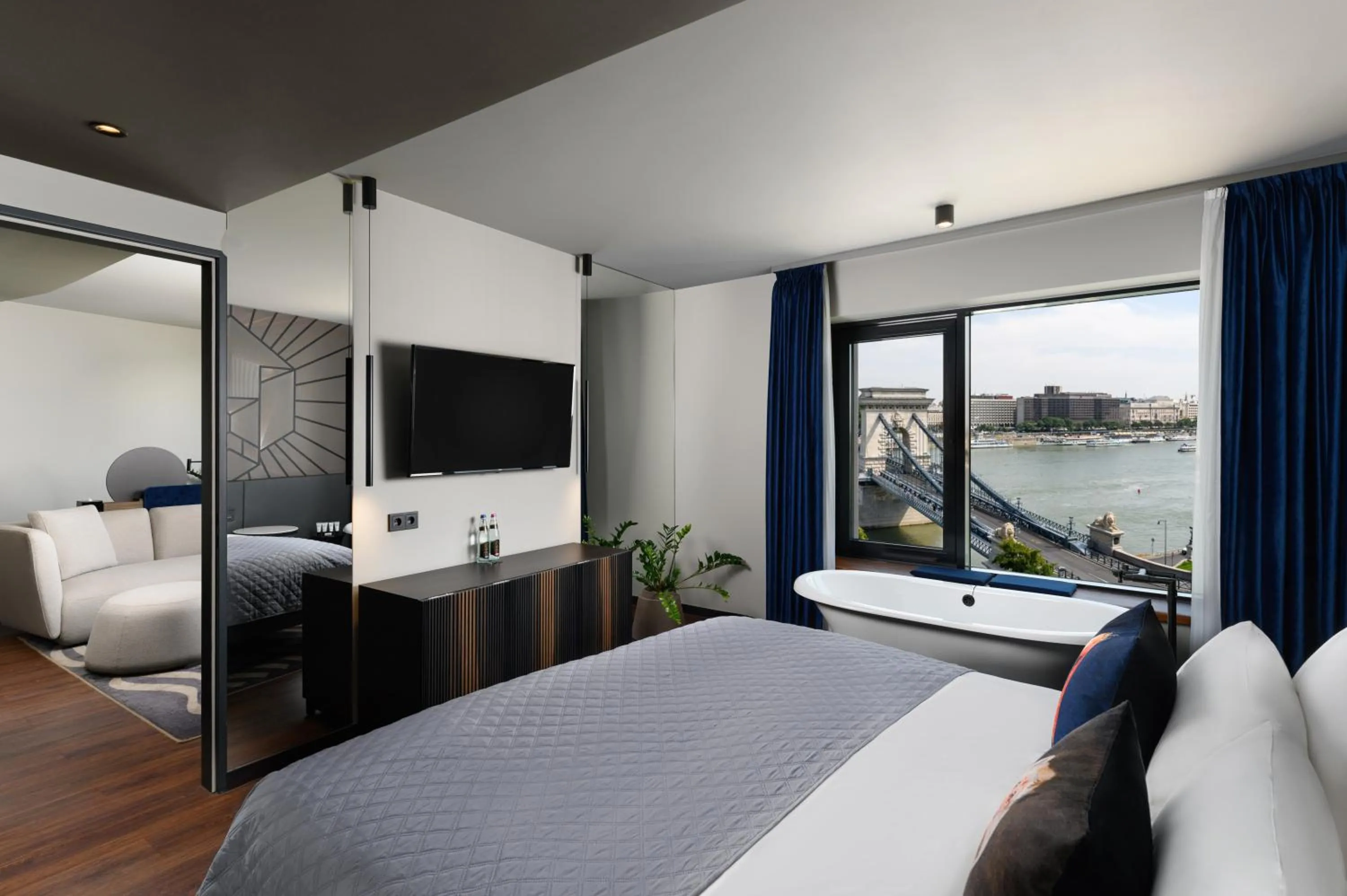 Bed in Hotel Clark Budapest - Adults Only