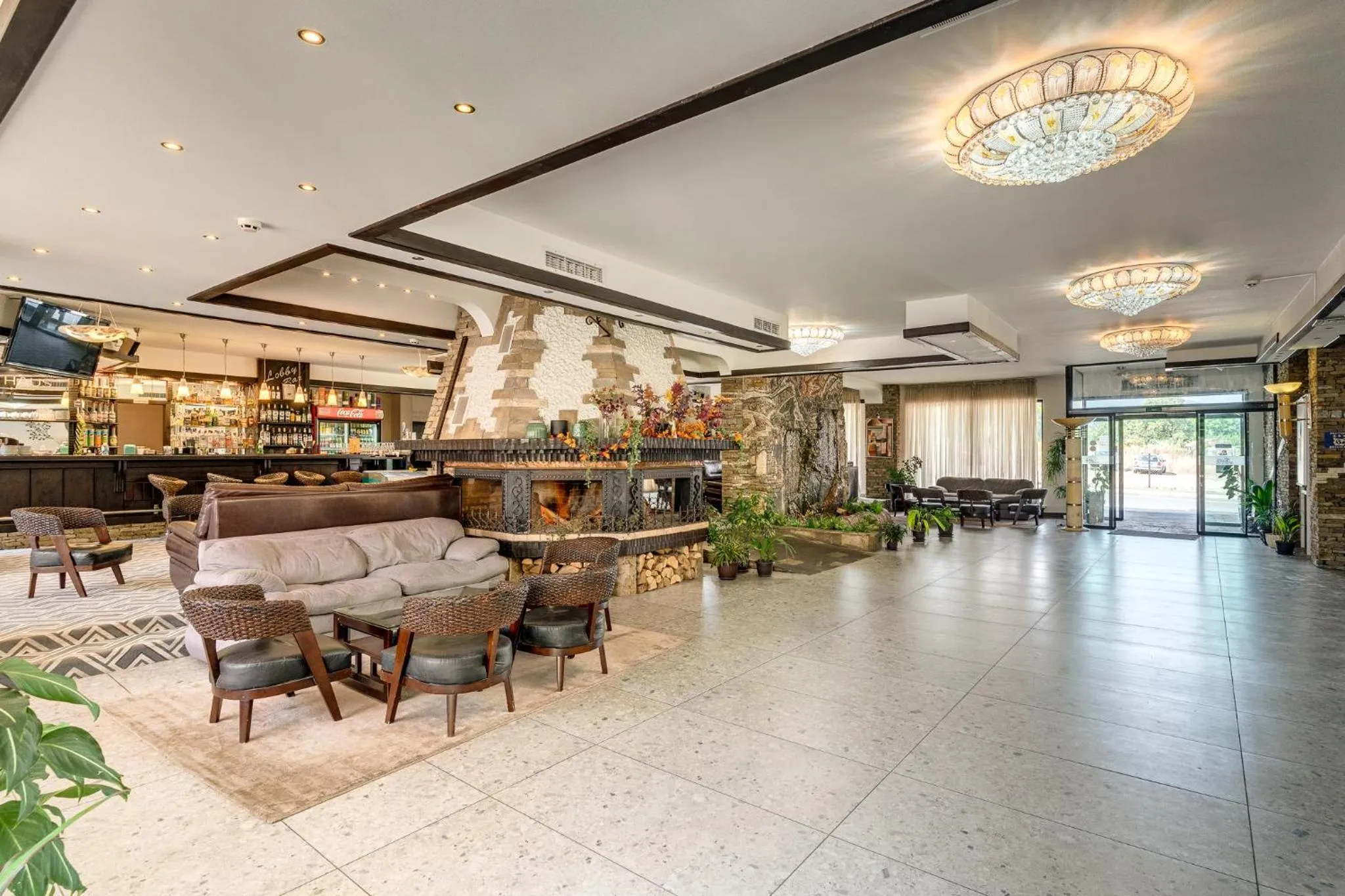 Lobby or reception in Hotel Bansko SPA & Holidays - Free Parking