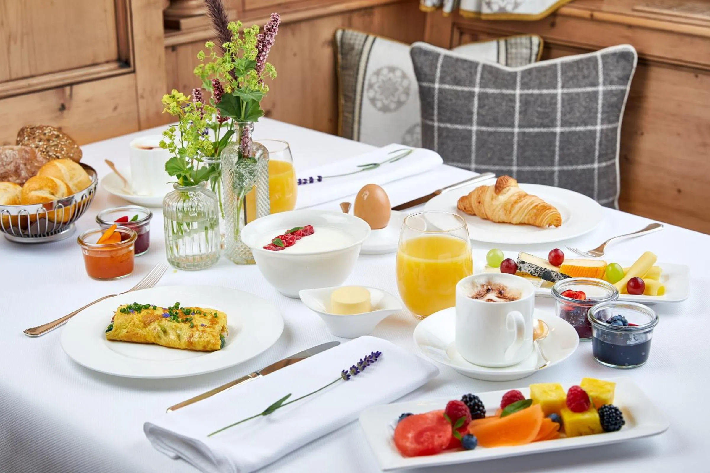 Breakfast in Hotel Gletscherblick