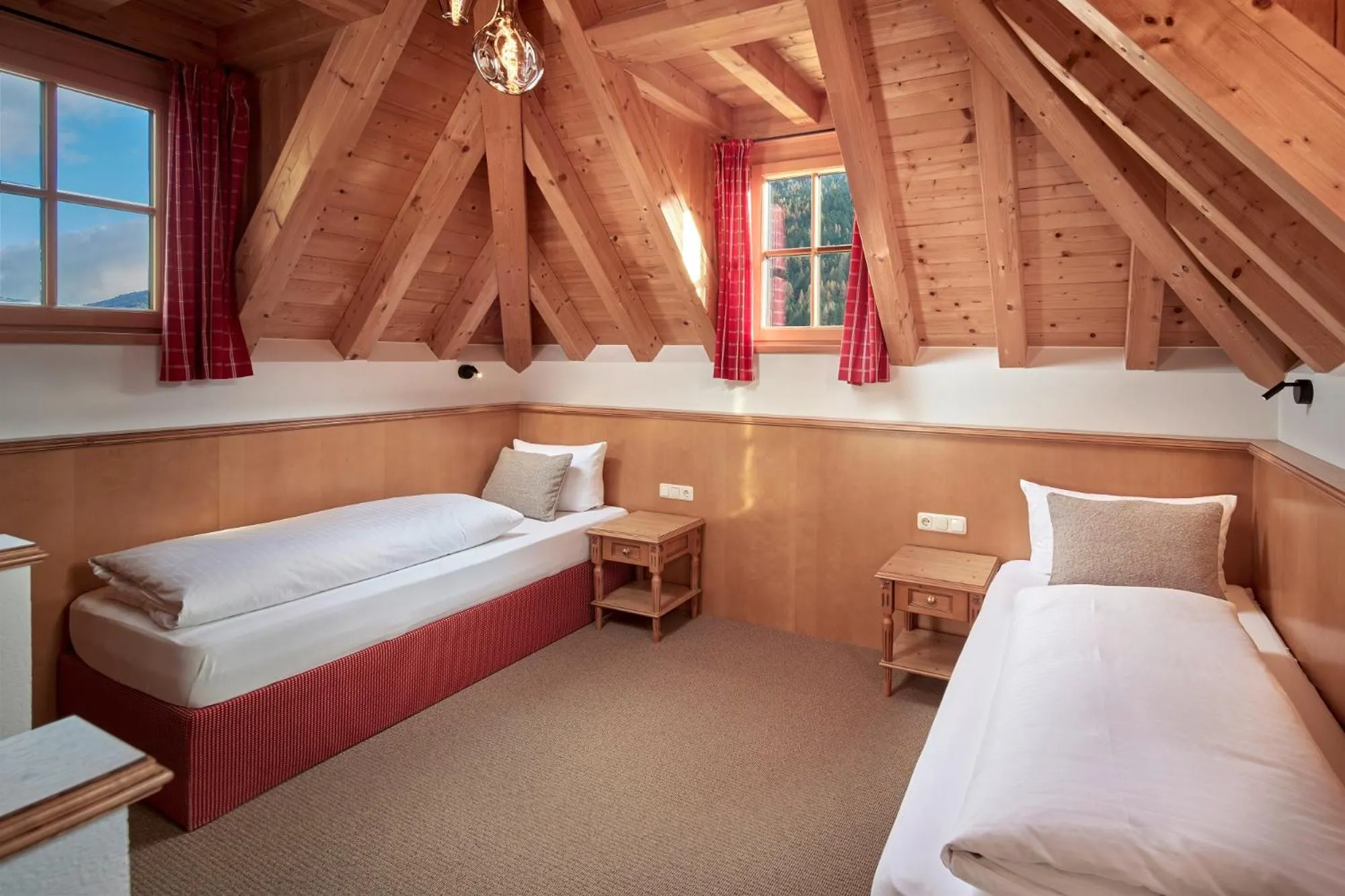 Bed in Hotel Gletscherblick