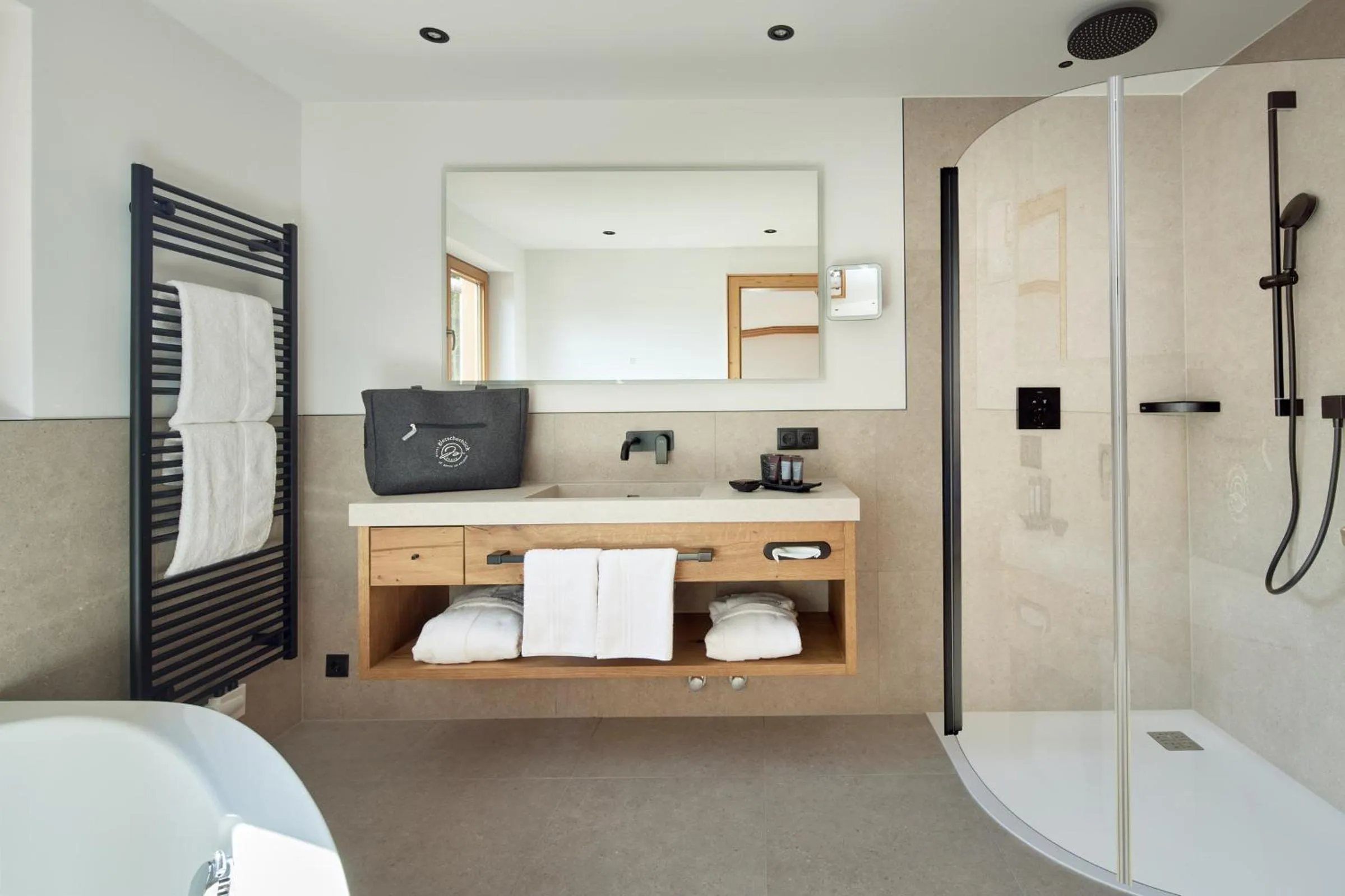 Shower in Hotel Gletscherblick