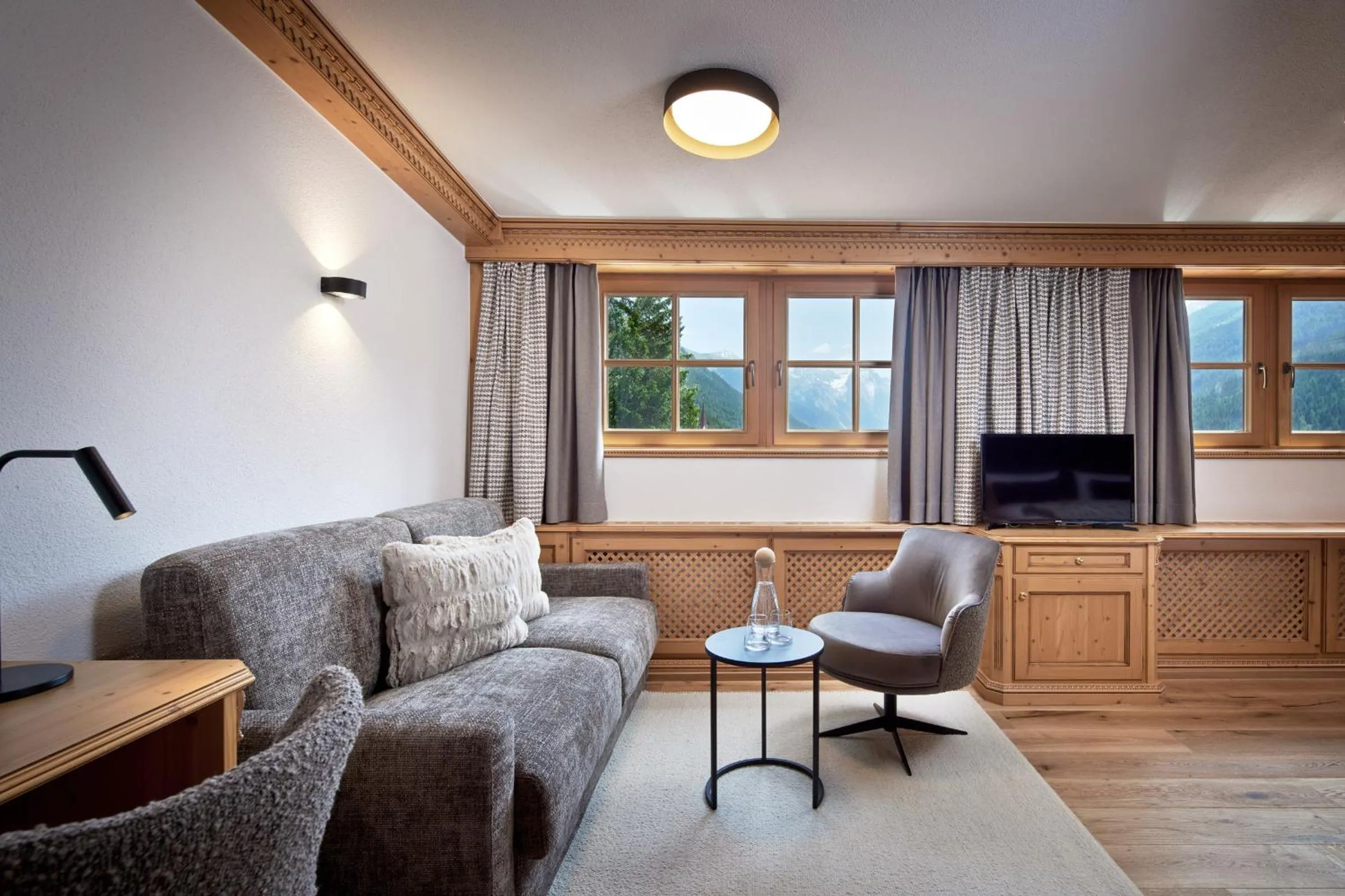 Living room in Hotel Gletscherblick