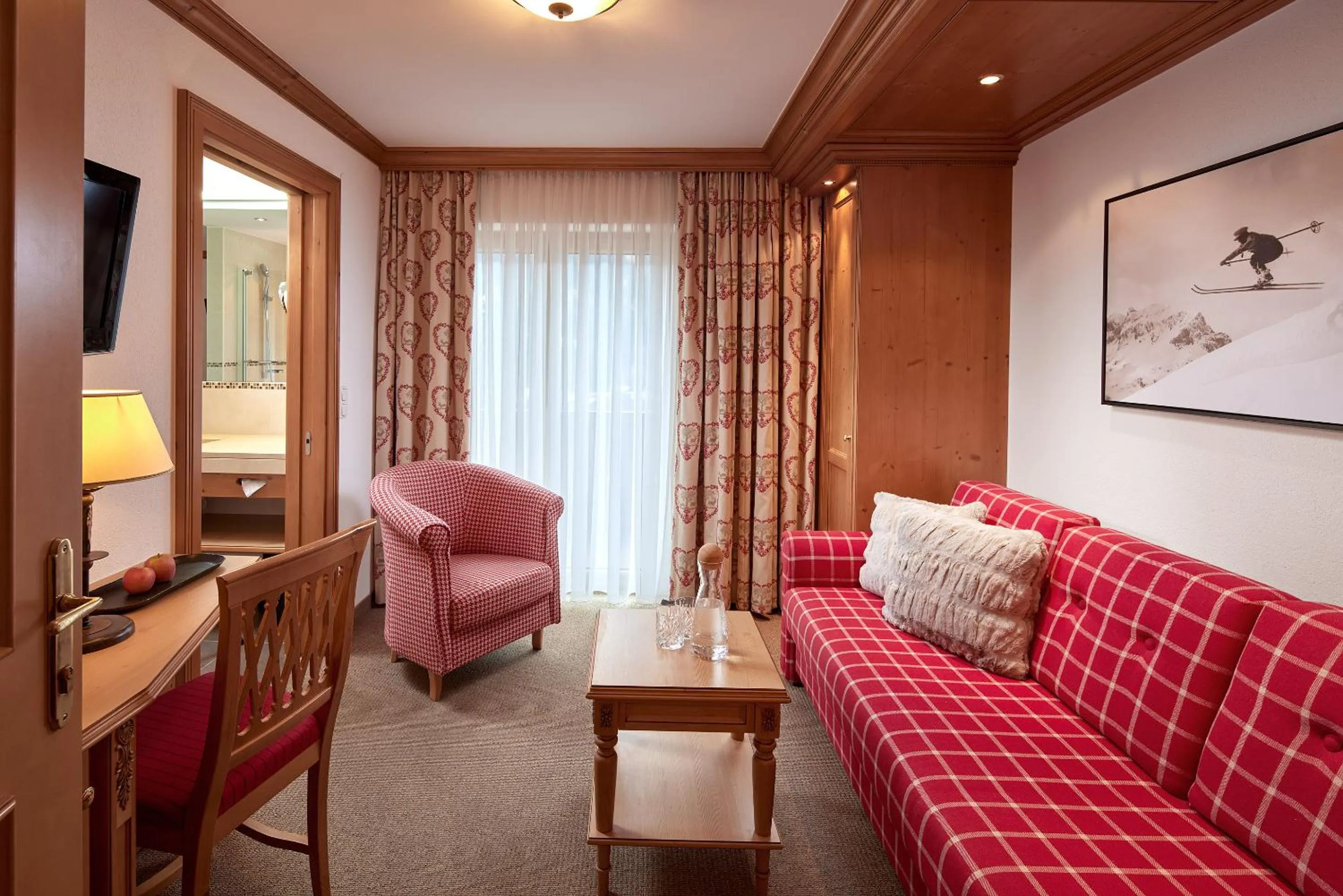 Photo of the whole room in Hotel Gletscherblick