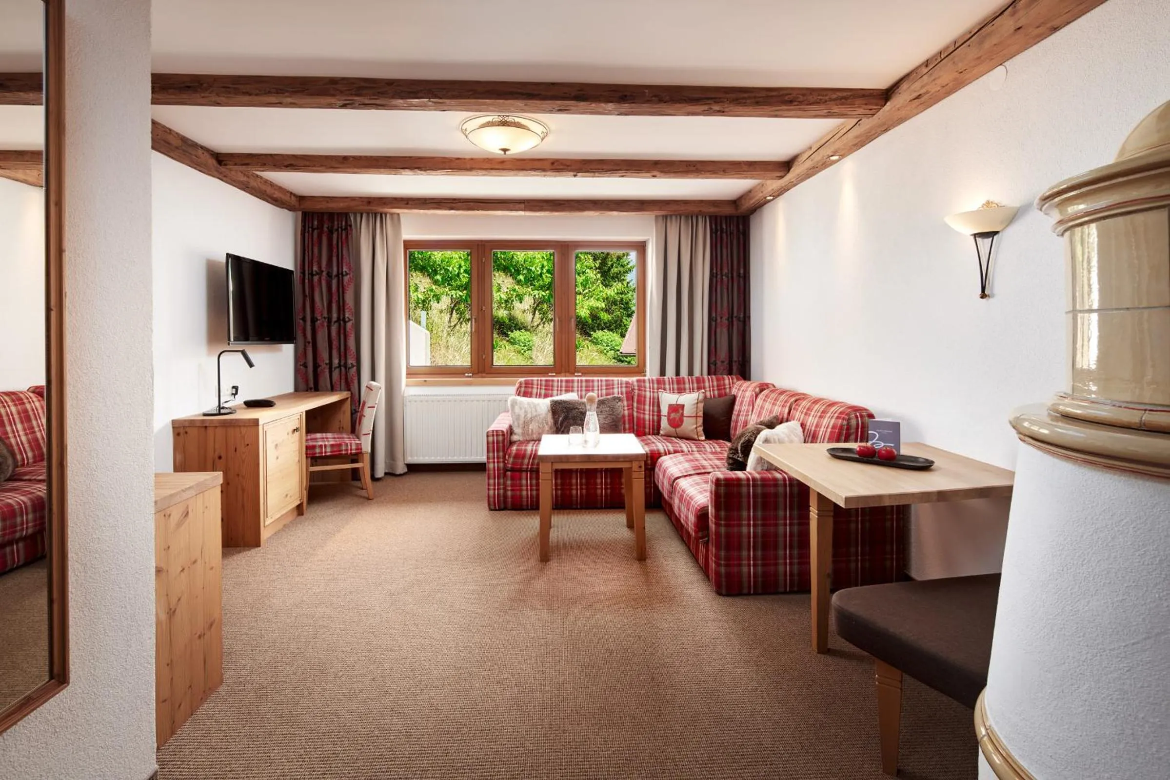 Living room in Hotel Gletscherblick