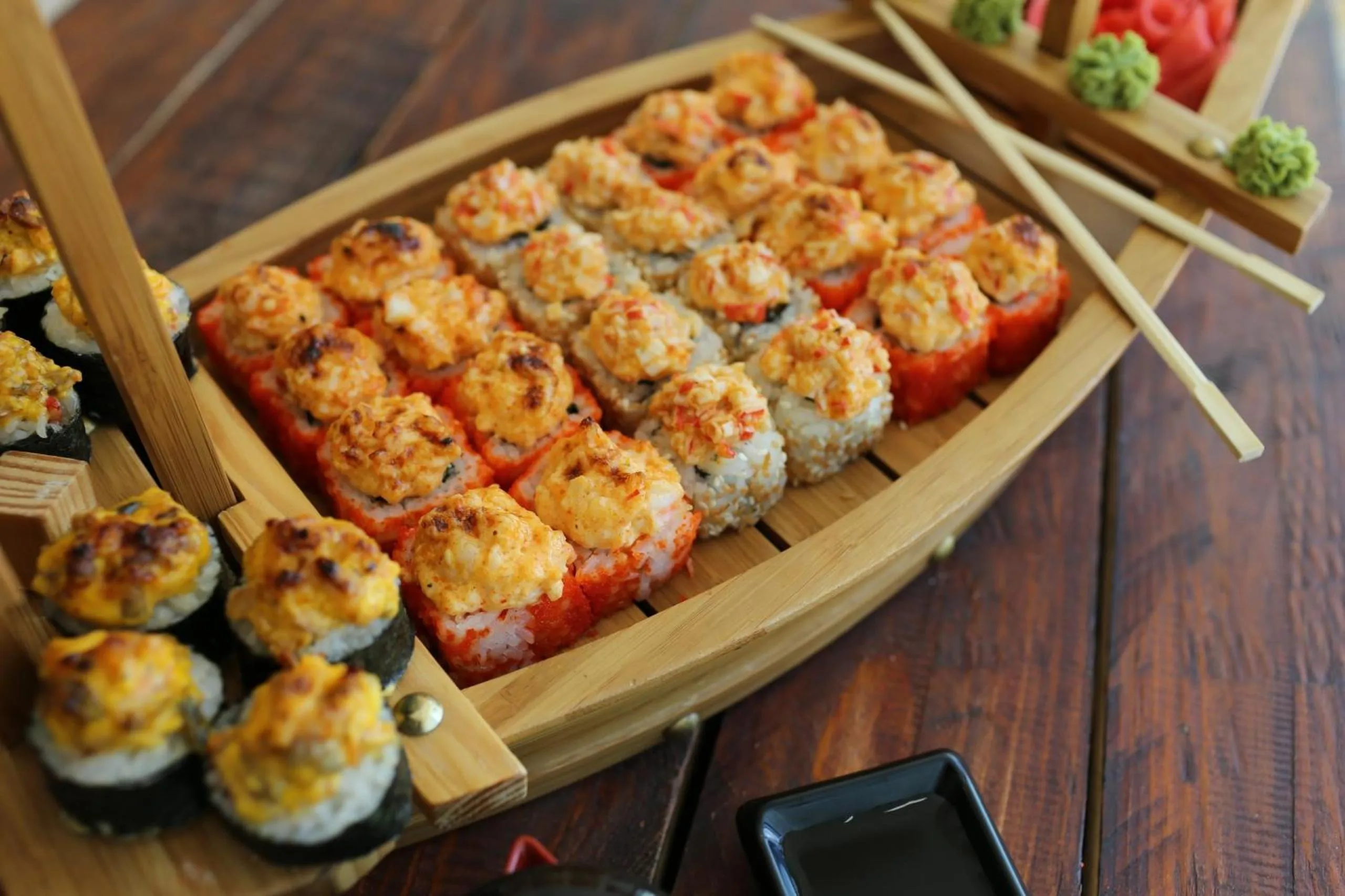 Food close-up in Grand Hotel Victory