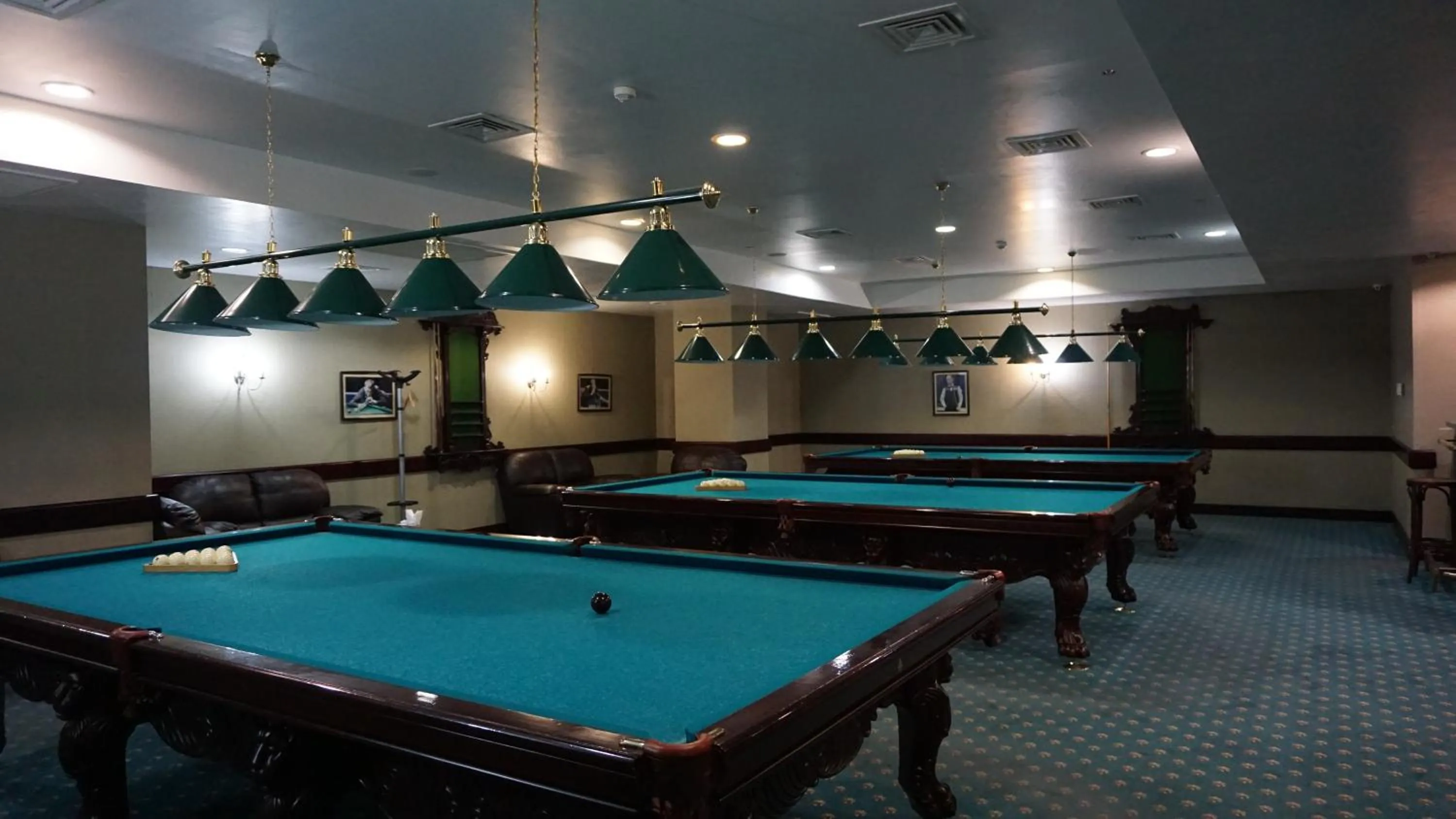 Billiard in Grand Hotel Victory