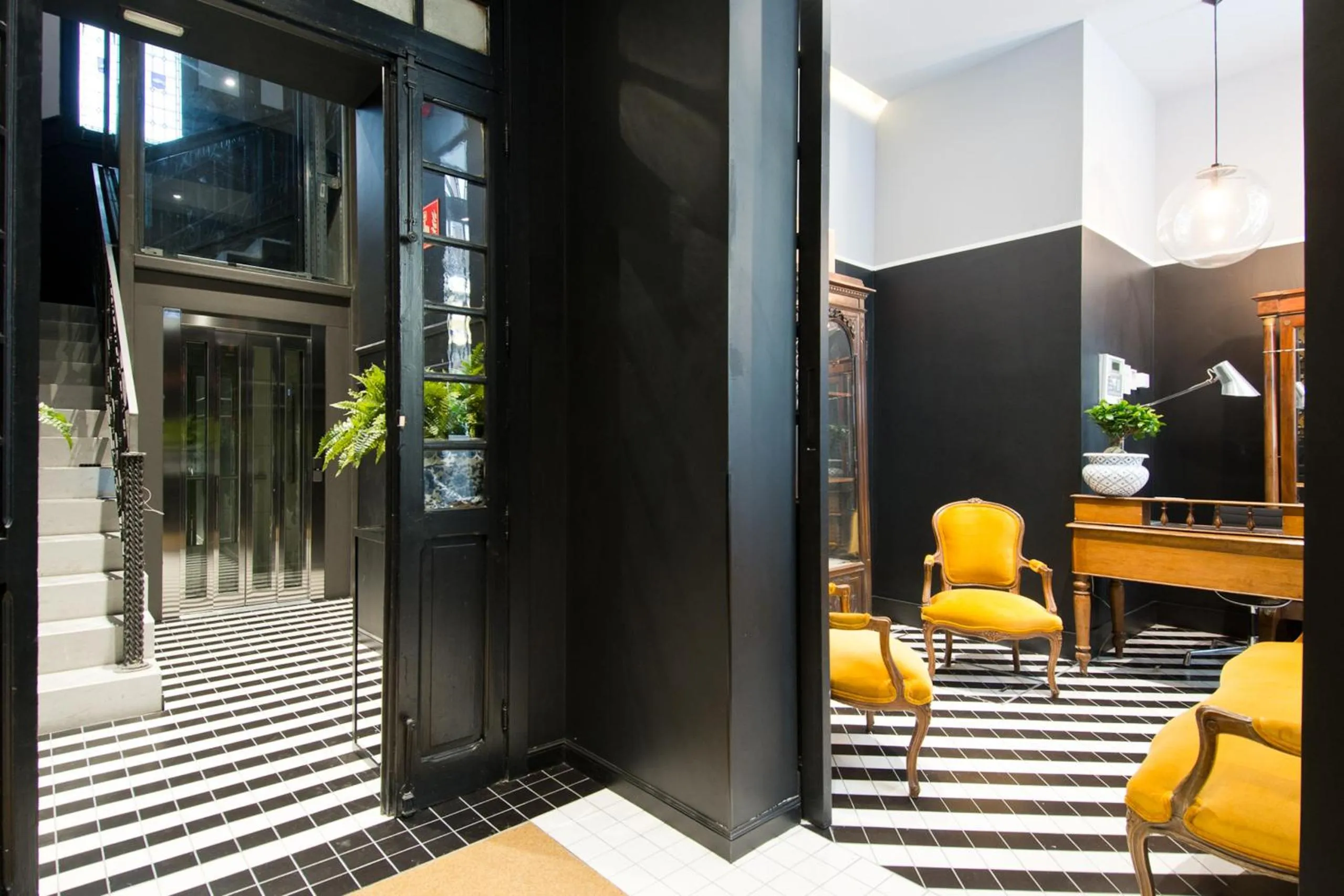 Decorative detail in Amor de Dios 17 Boutique Apartments