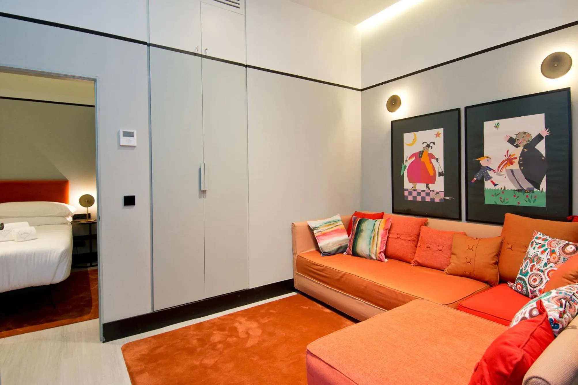 Bed in Amor de Dios 17 Boutique Apartments