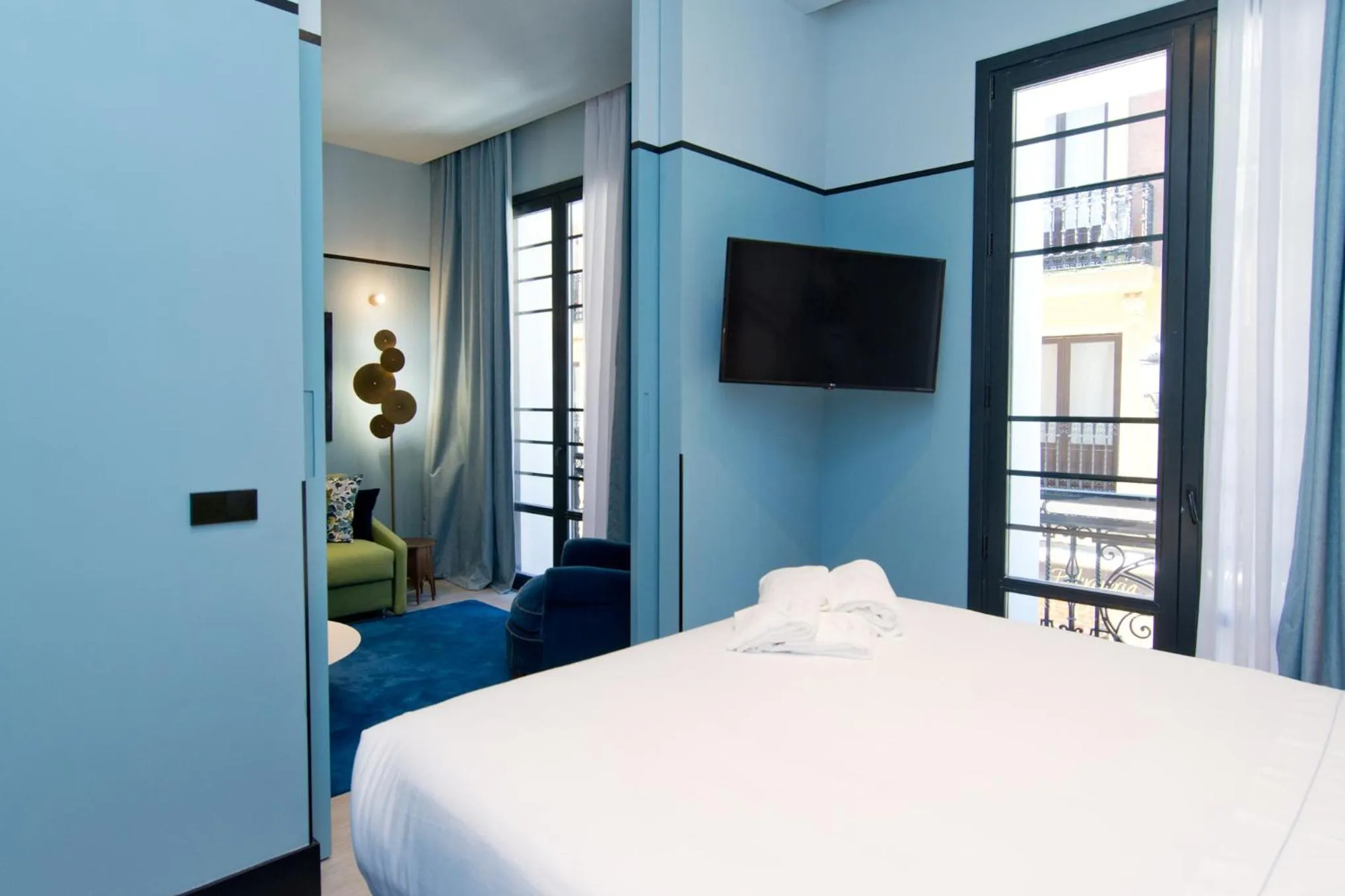 Bed in Amor de Dios 17 Boutique Apartments