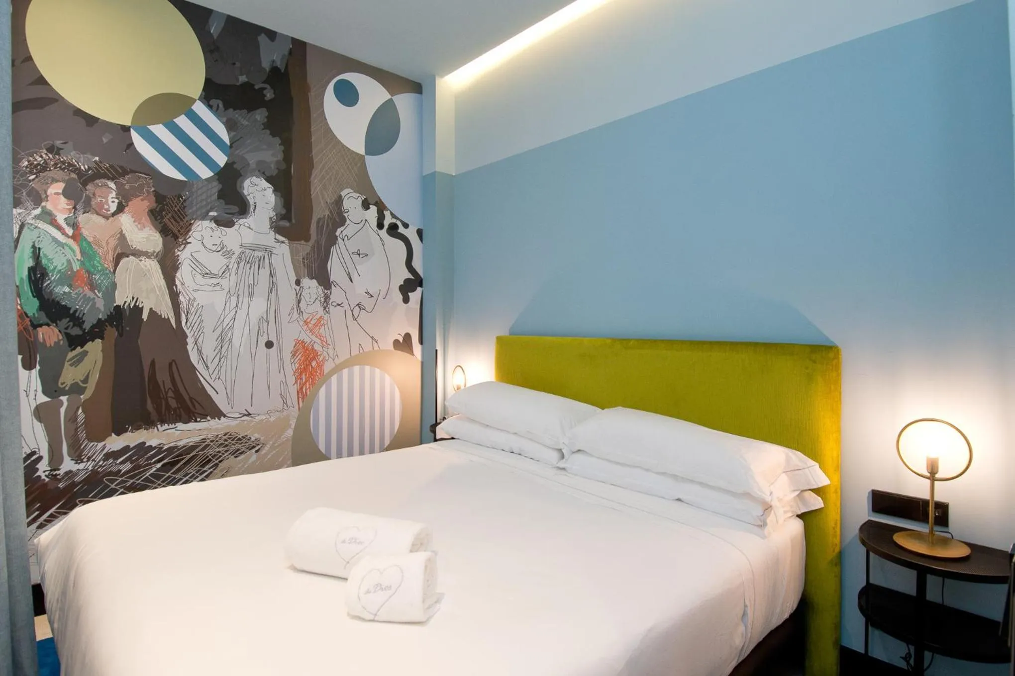 Bed in Amor de Dios 17 Boutique Apartments