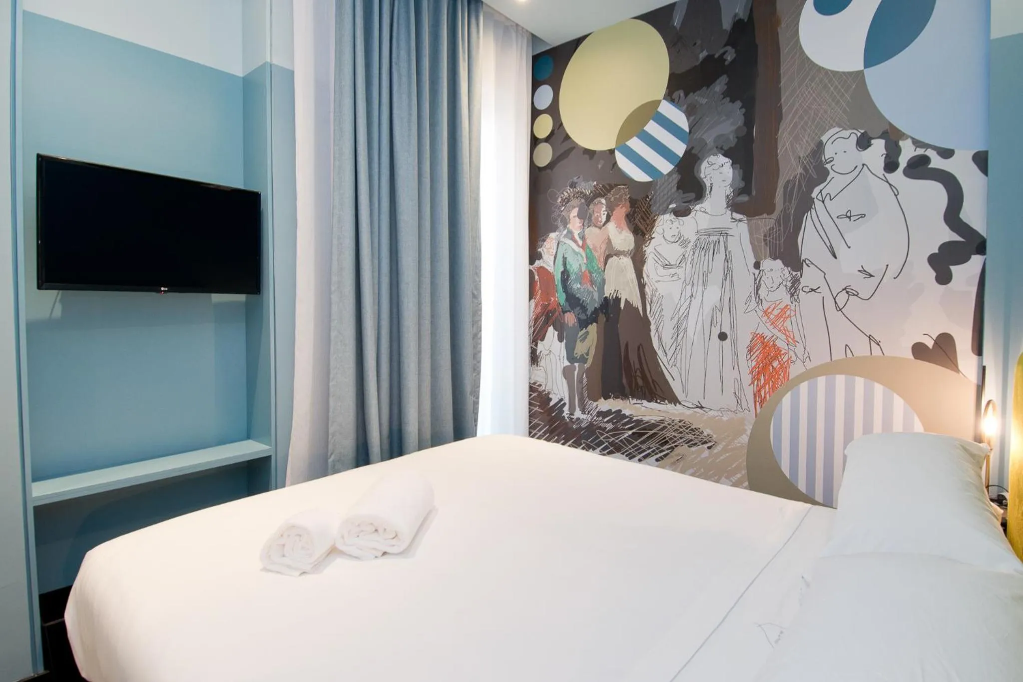 Bed in Amor de Dios 17 Boutique Apartments