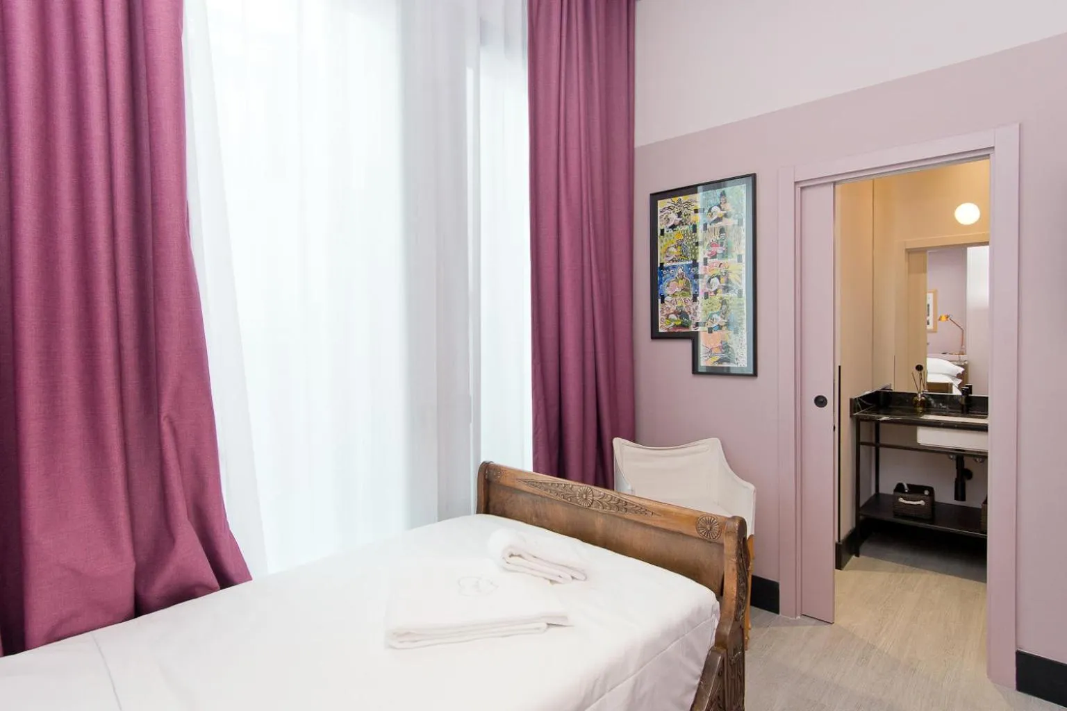 Bed in Amor de Dios 17 Boutique Apartments