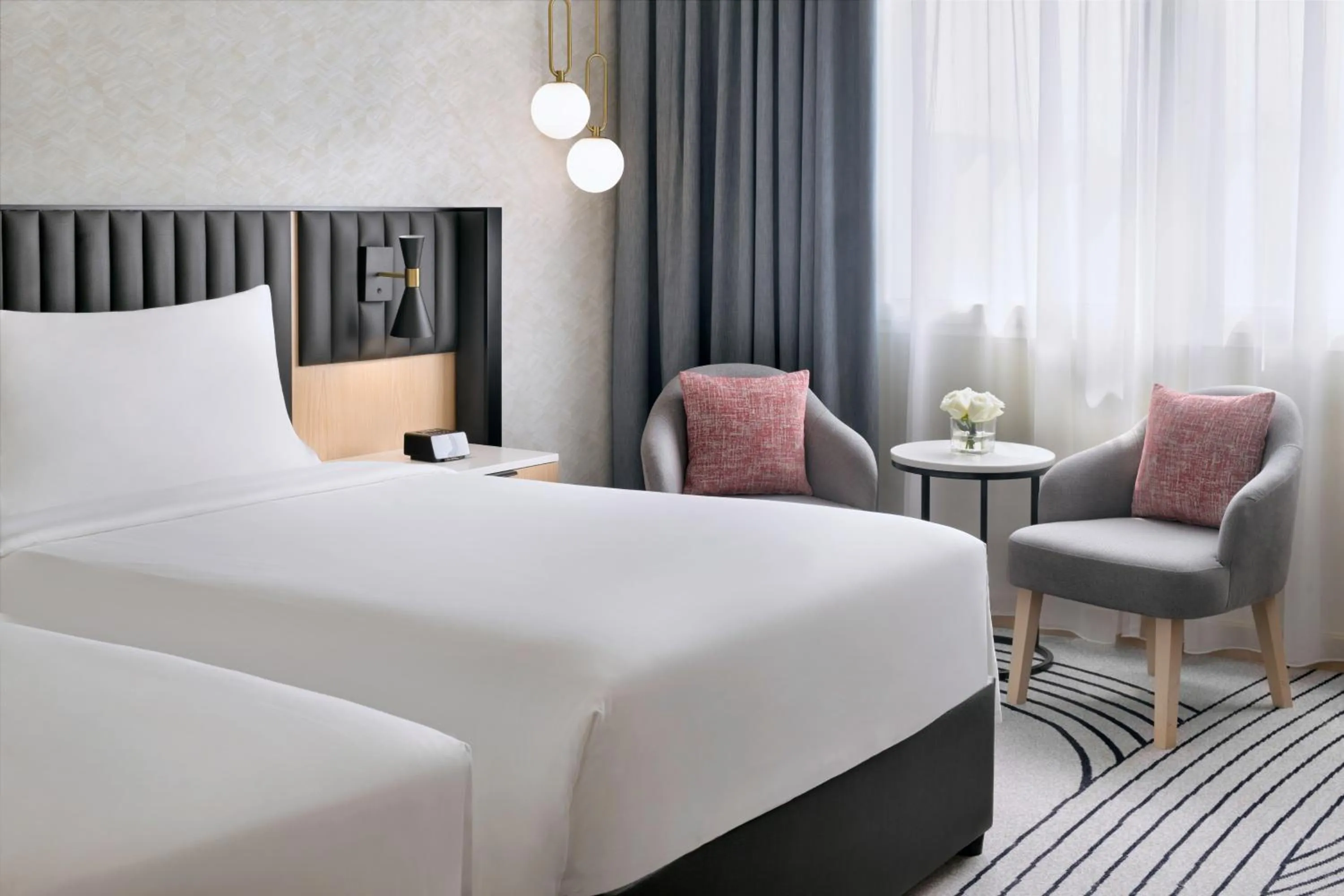 Bed in Crowne Plaza Dubai Deira by IHG