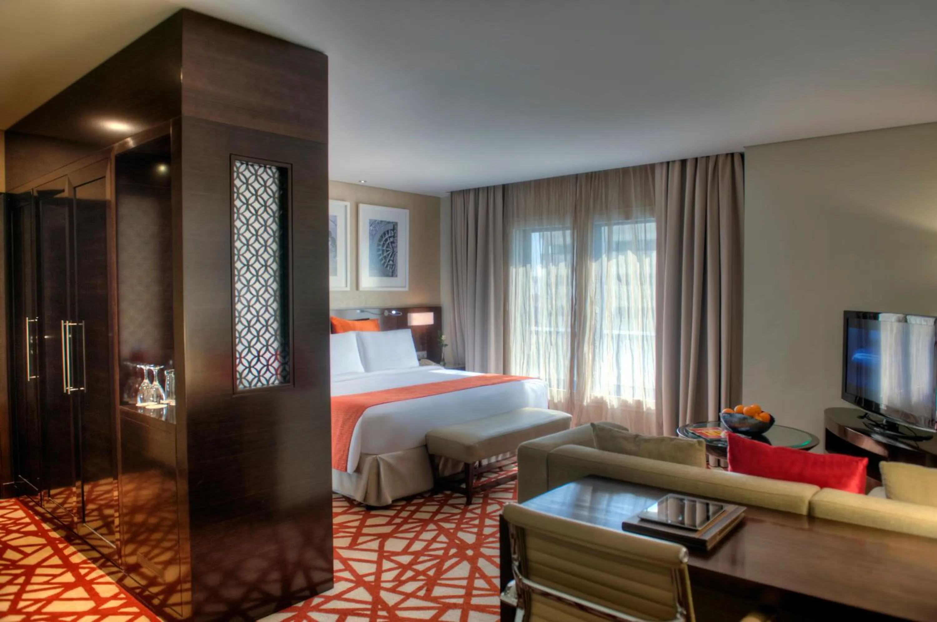Bedroom, Bed in Crowne Plaza Dubai Deira by IHG
