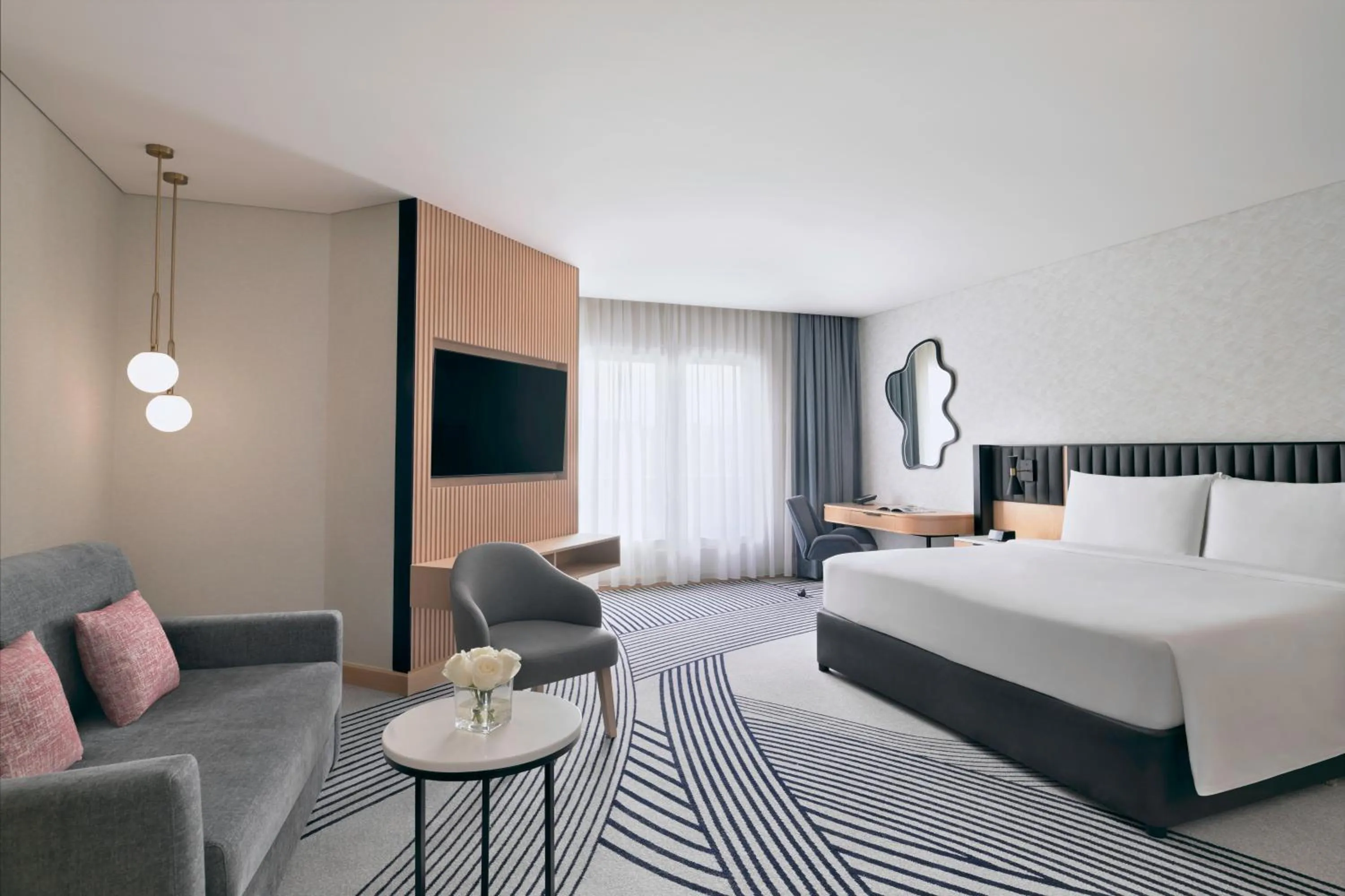 Bed in Crowne Plaza Dubai Deira by IHG