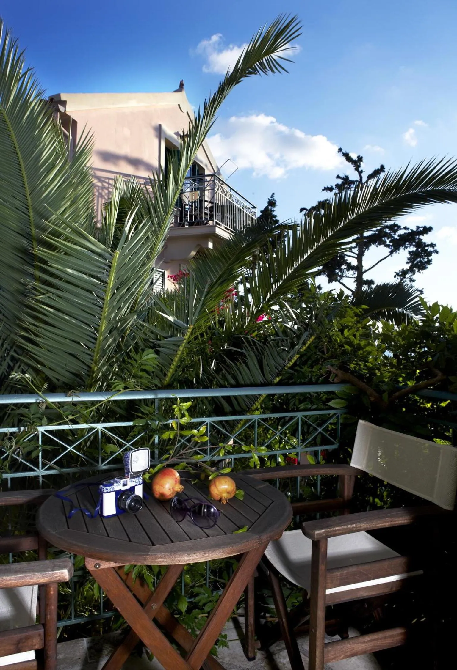 Balcony/Terrace in Dafnoudi Hotel Apartments