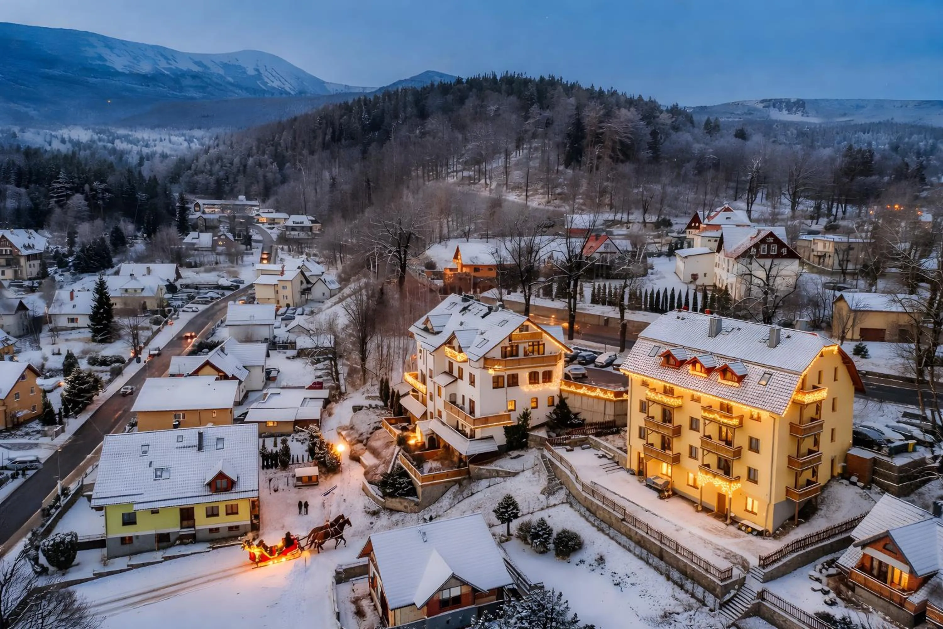 Property building in WILLA PETRUS - CENTRUM BALKONY WINDA ŚNIADANIA RELAKS I WYGODa
