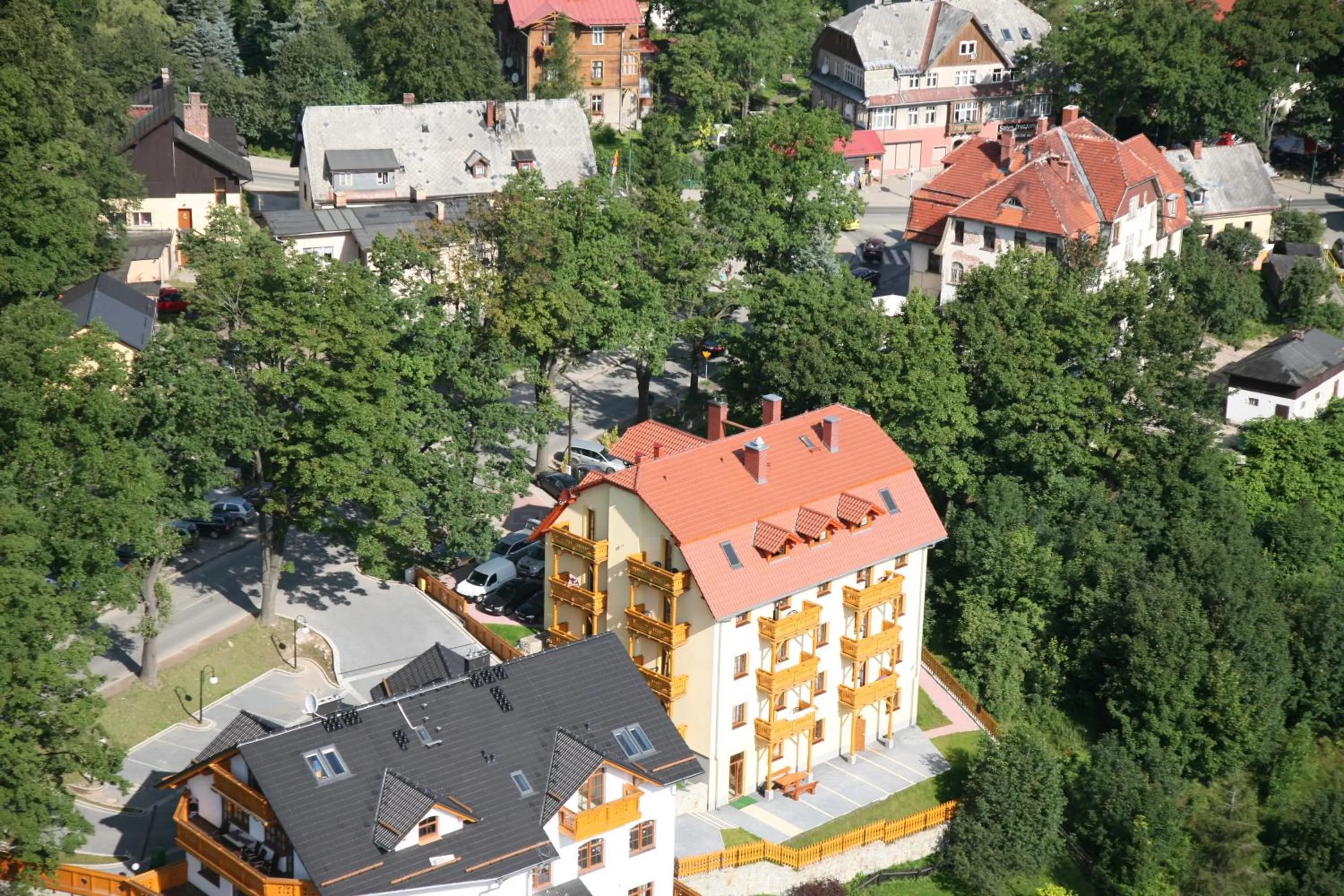 Bird's eye view in WILLA PETRUS - CENTRUM BALKONY WINDA ŚNIADANIA RELAKS I WYGODa
