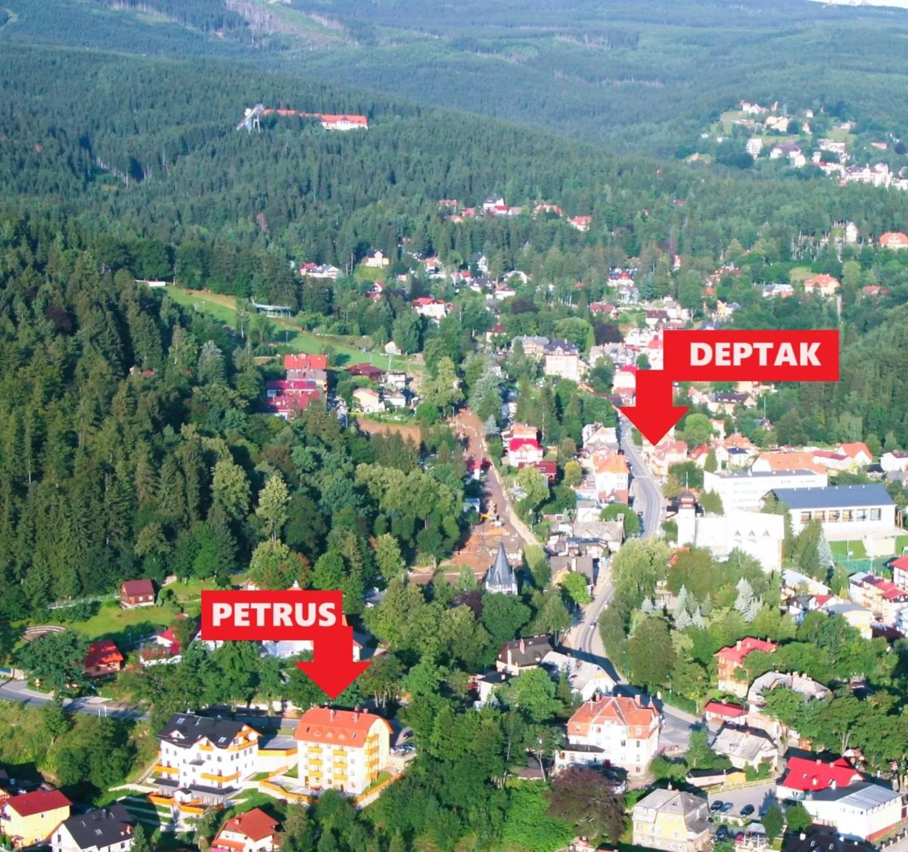 Neighbourhood in WILLA PETRUS - CENTRUM BALKONY WINDA ŚNIADANIA RELAKS I WYGODa