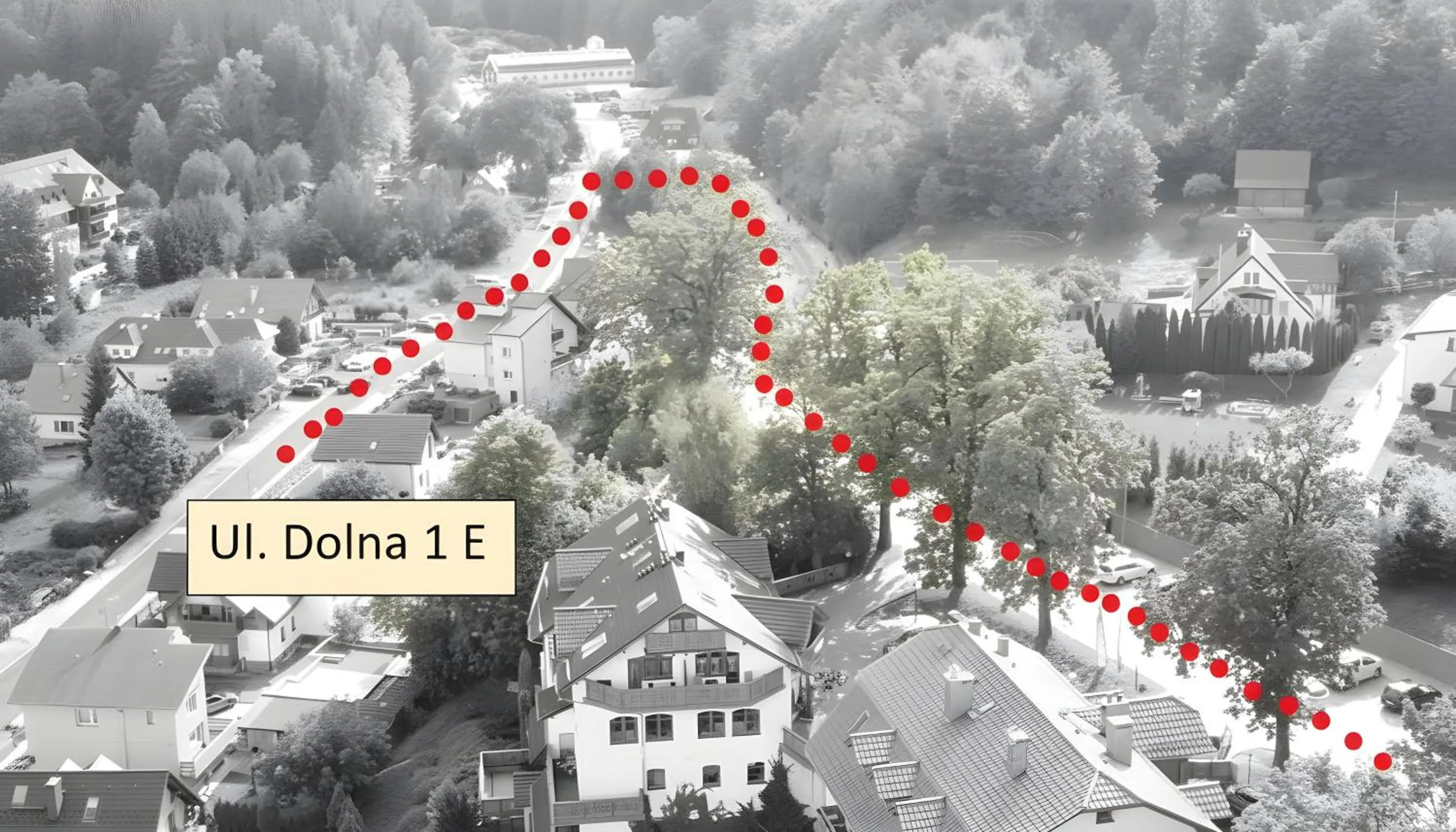 Bird's eye view in WILLA PETRUS - CENTRUM BALKONY WINDA ŚNIADANIA RELAKS I WYGODa