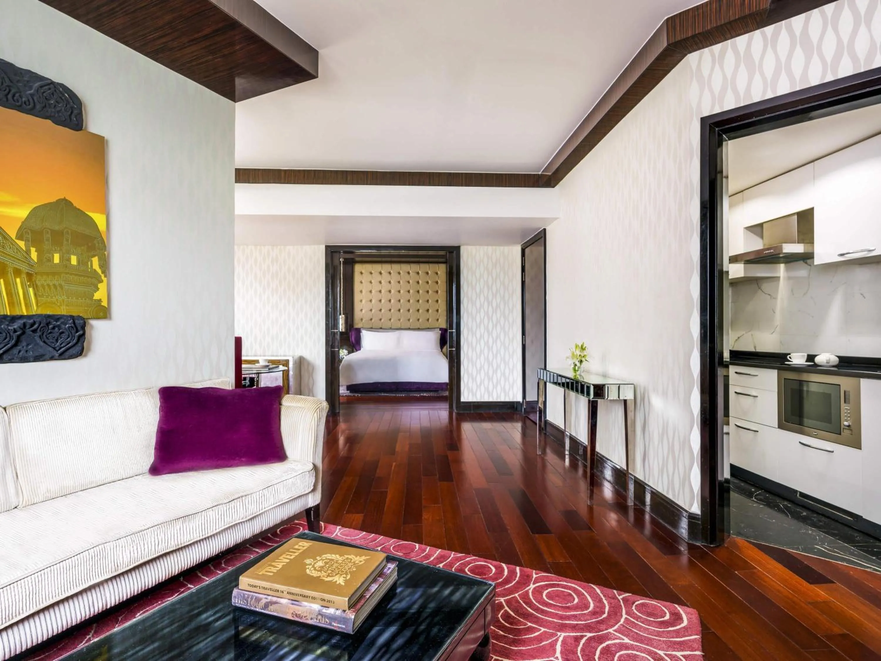 Photo of the whole room, Bed in Sofitel Mumbai BKC