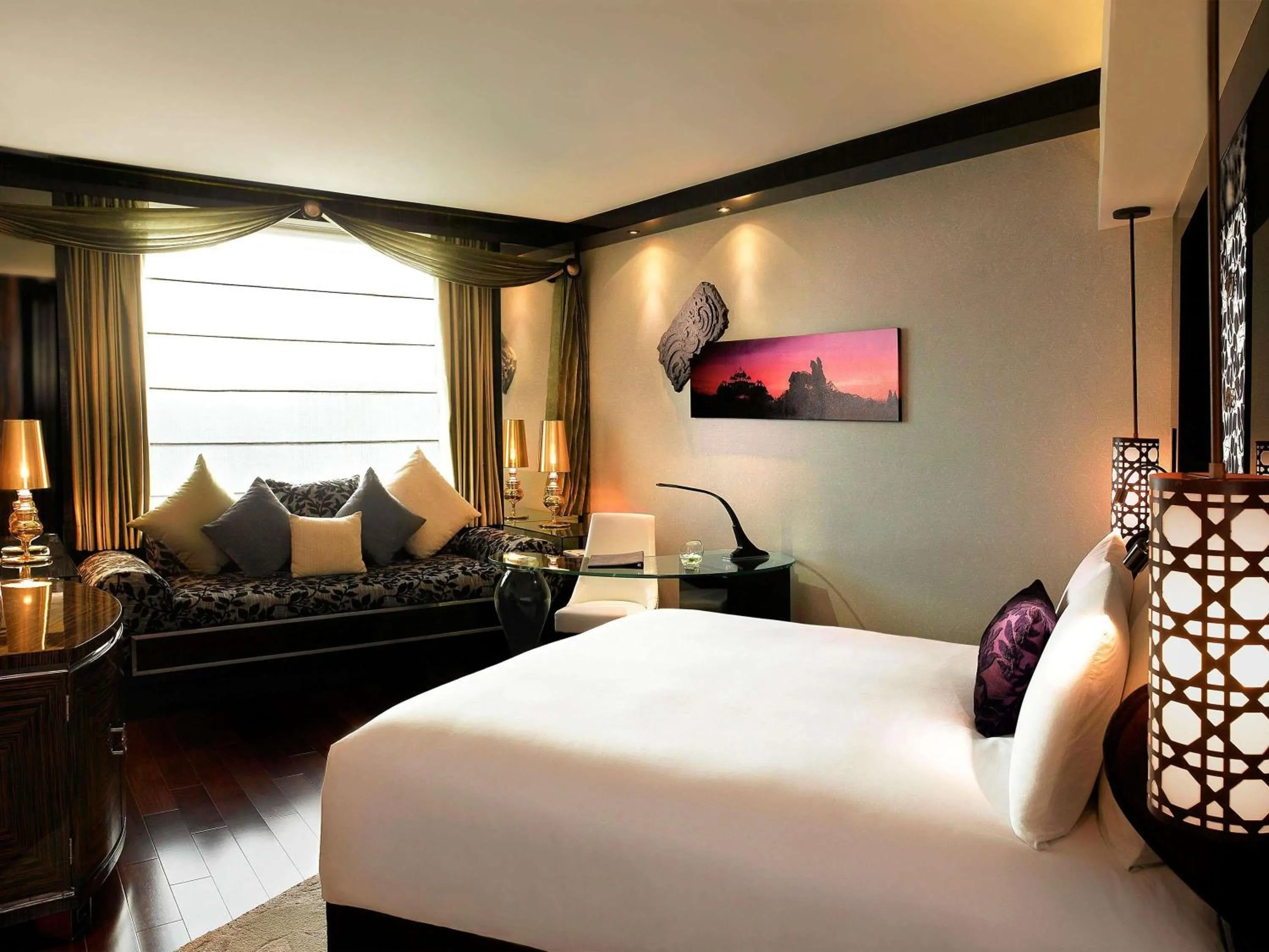 Bedroom, Bed in Sofitel Mumbai BKC