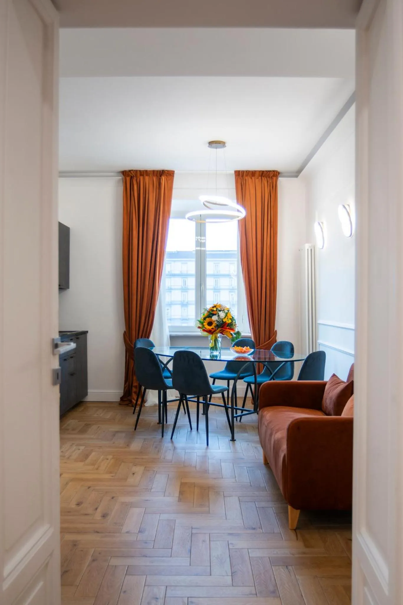 Living room in The Five Rooms Napoli