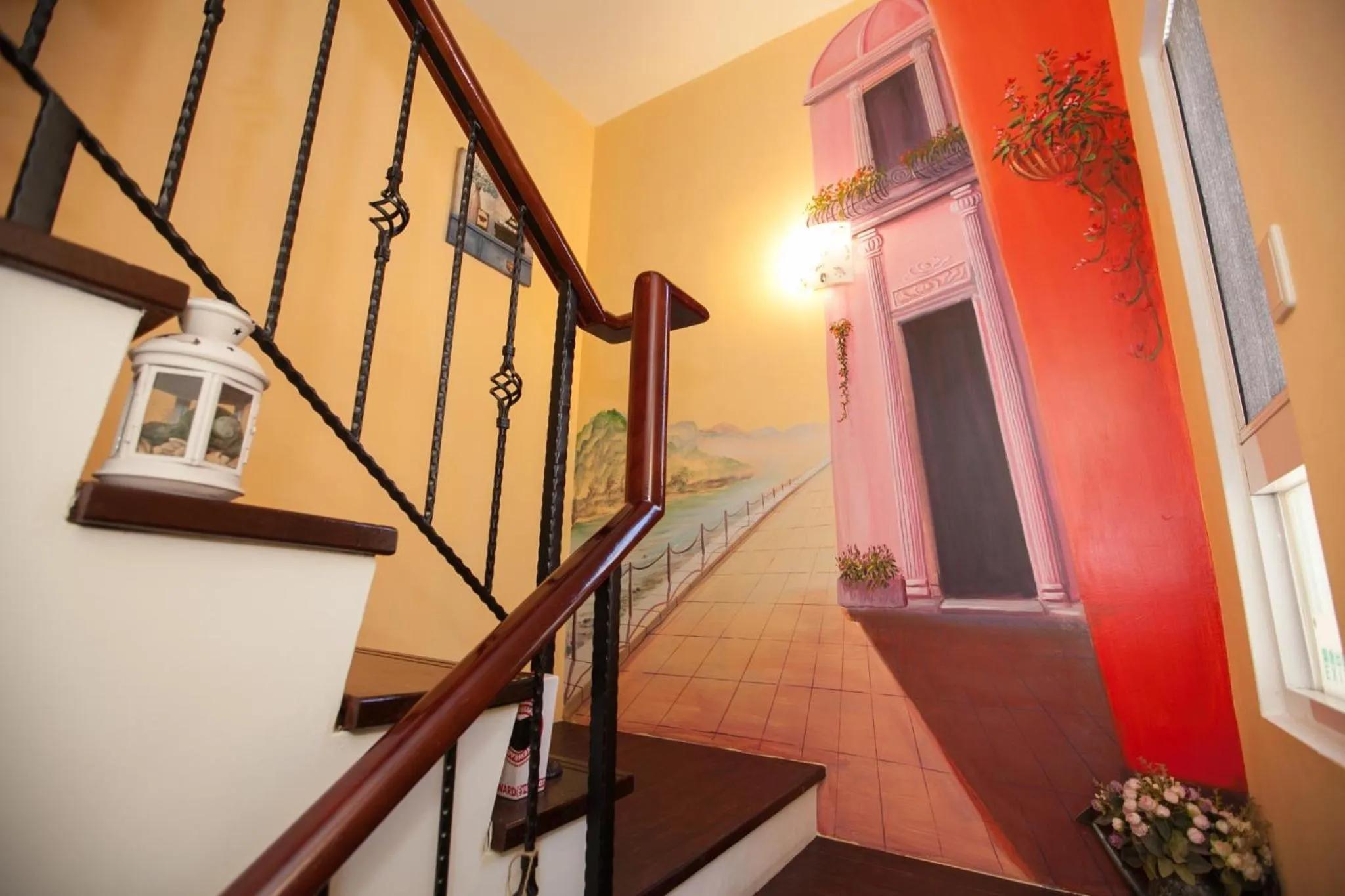 Property building in White Cotton Candy Homestay