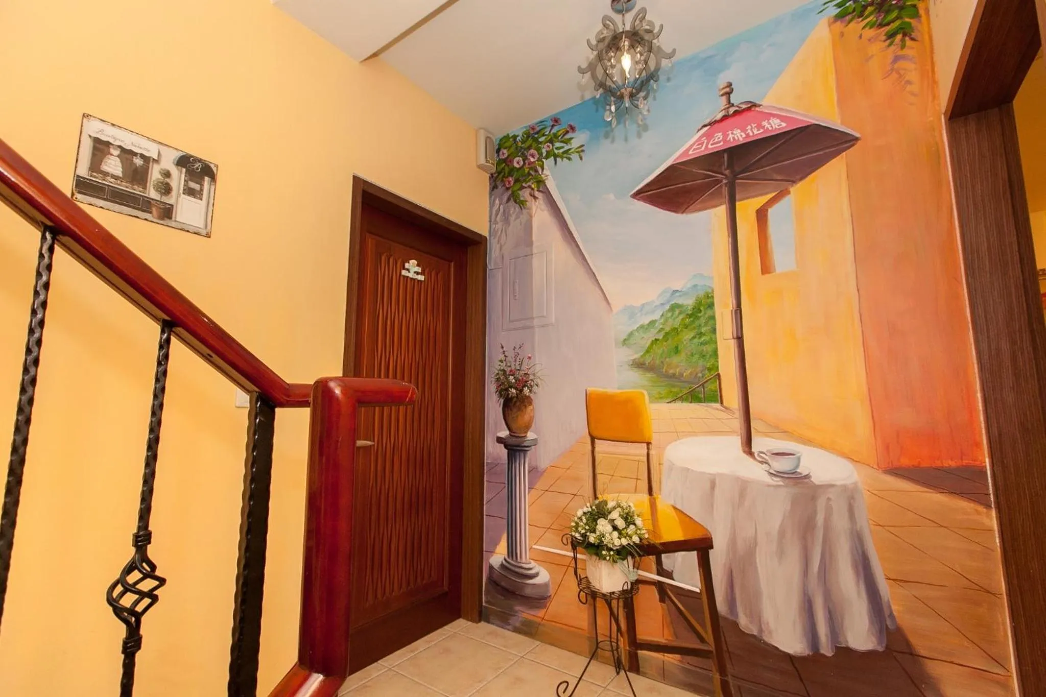 On site, Bed in White Cotton Candy Homestay