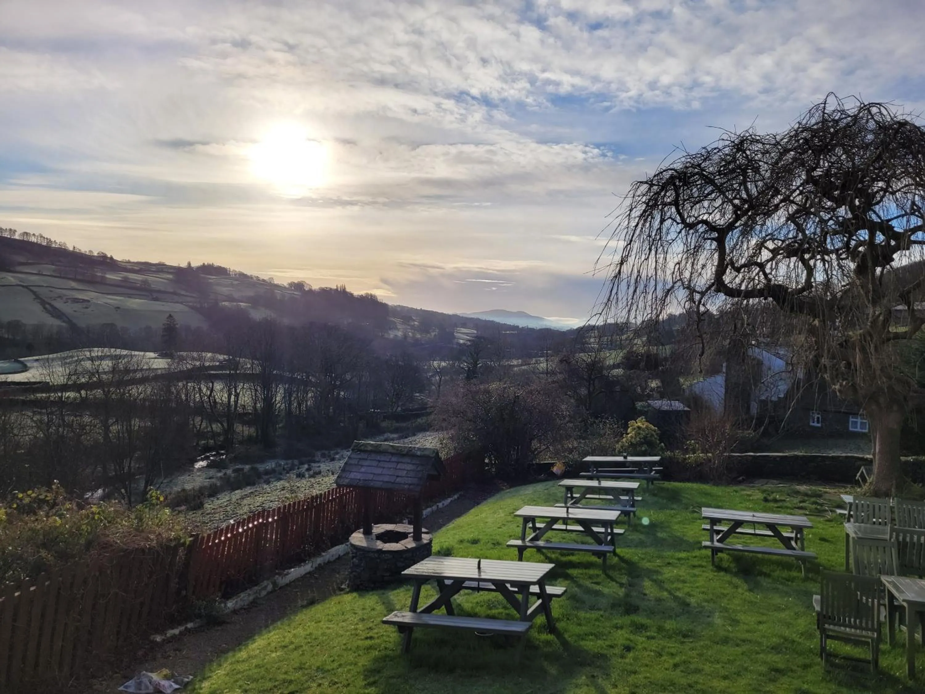 Garden in The Mortal Man Inn