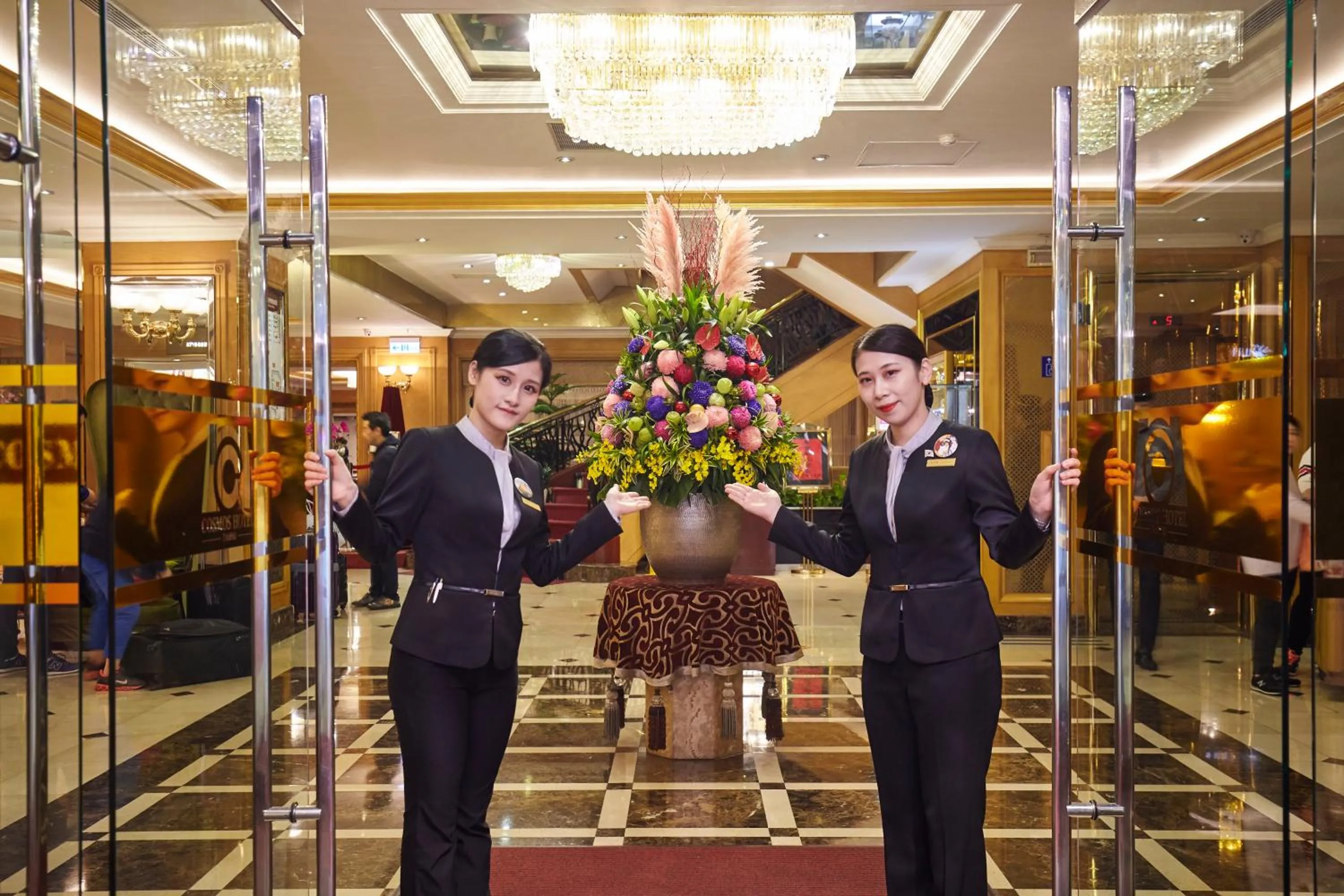 Lobby or reception in Cosmos Hotel Taipei