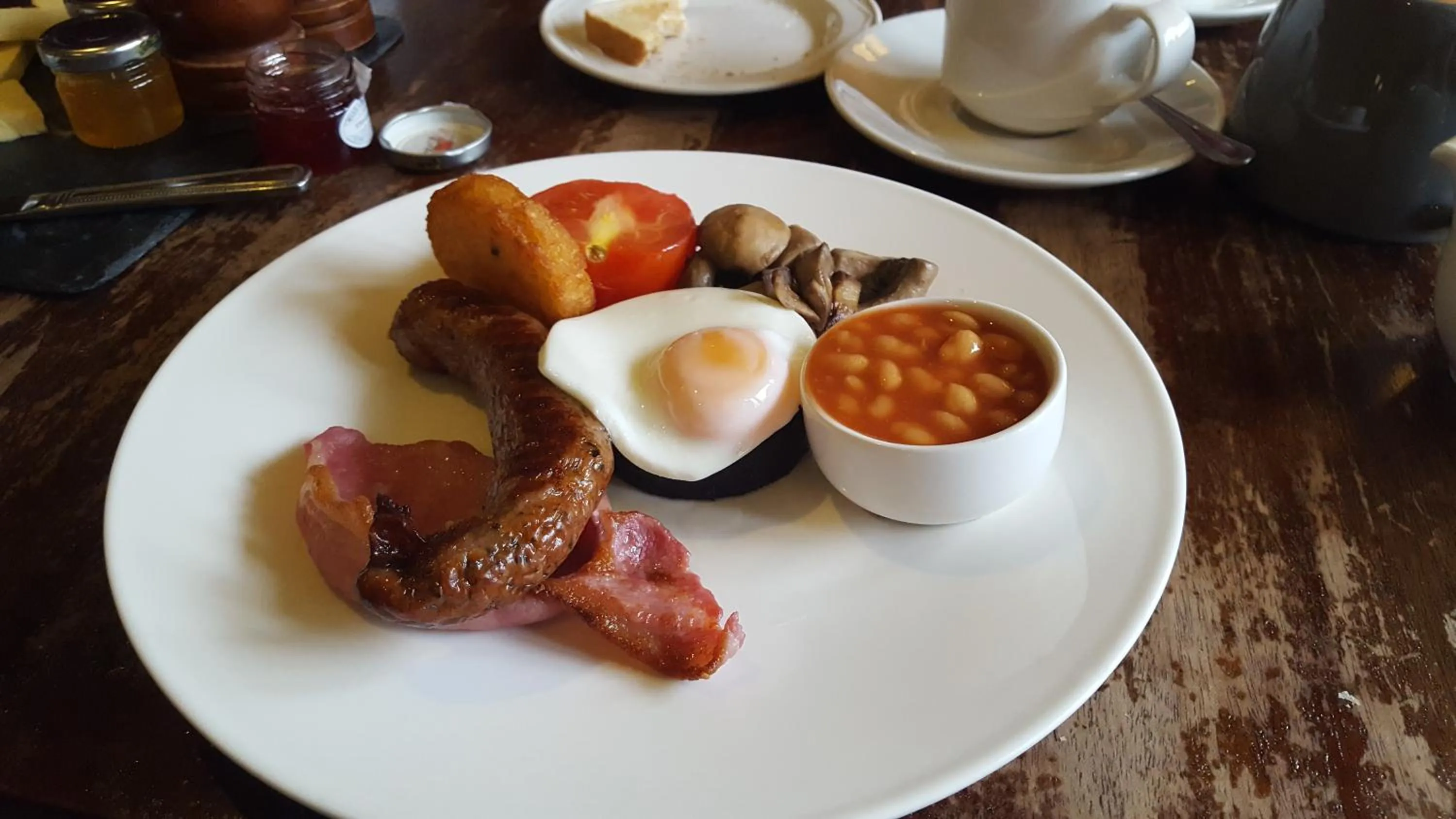 English/Irish breakfast in The Cuckoo Brow Inn