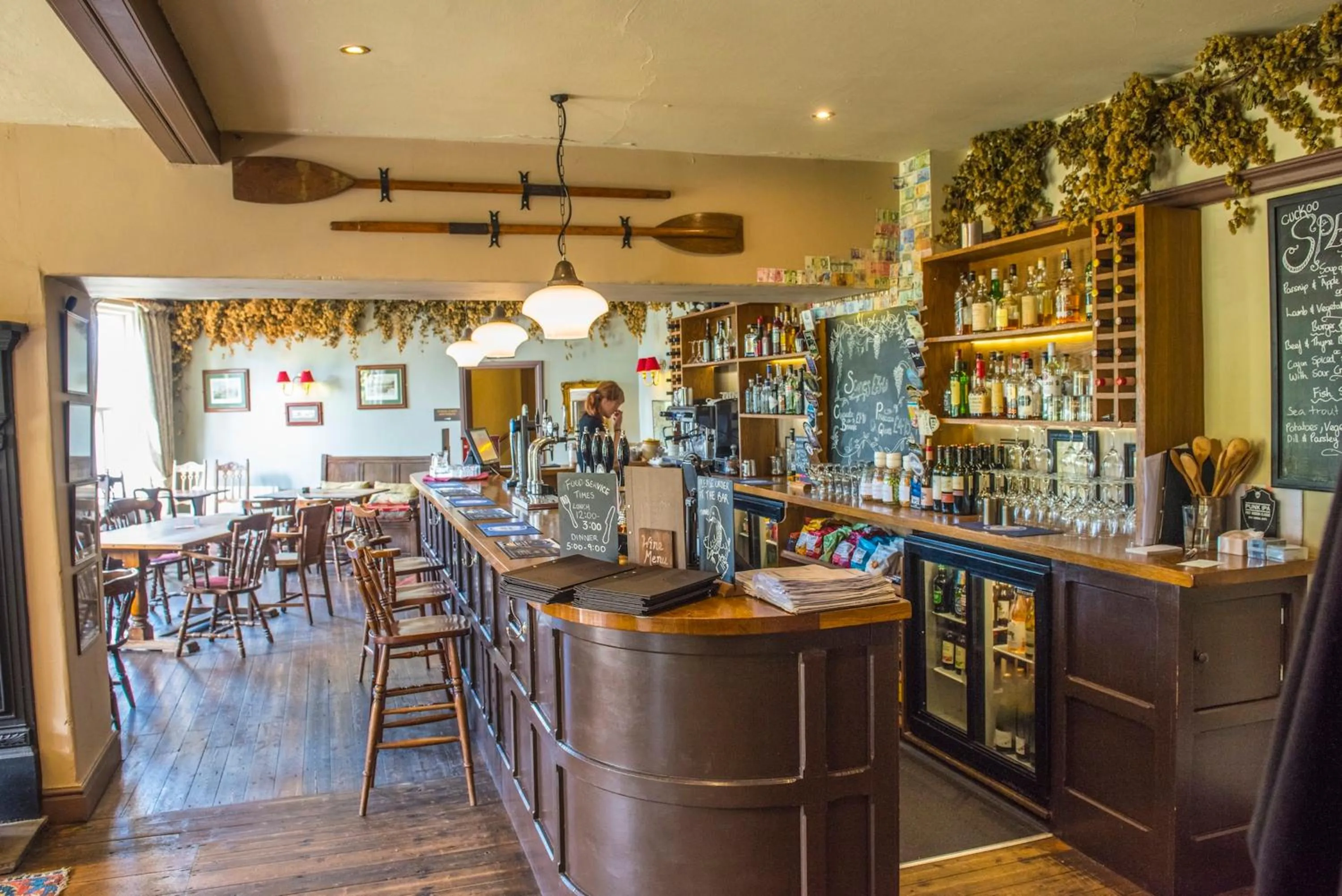 Lounge or bar in The Cuckoo Brow Inn