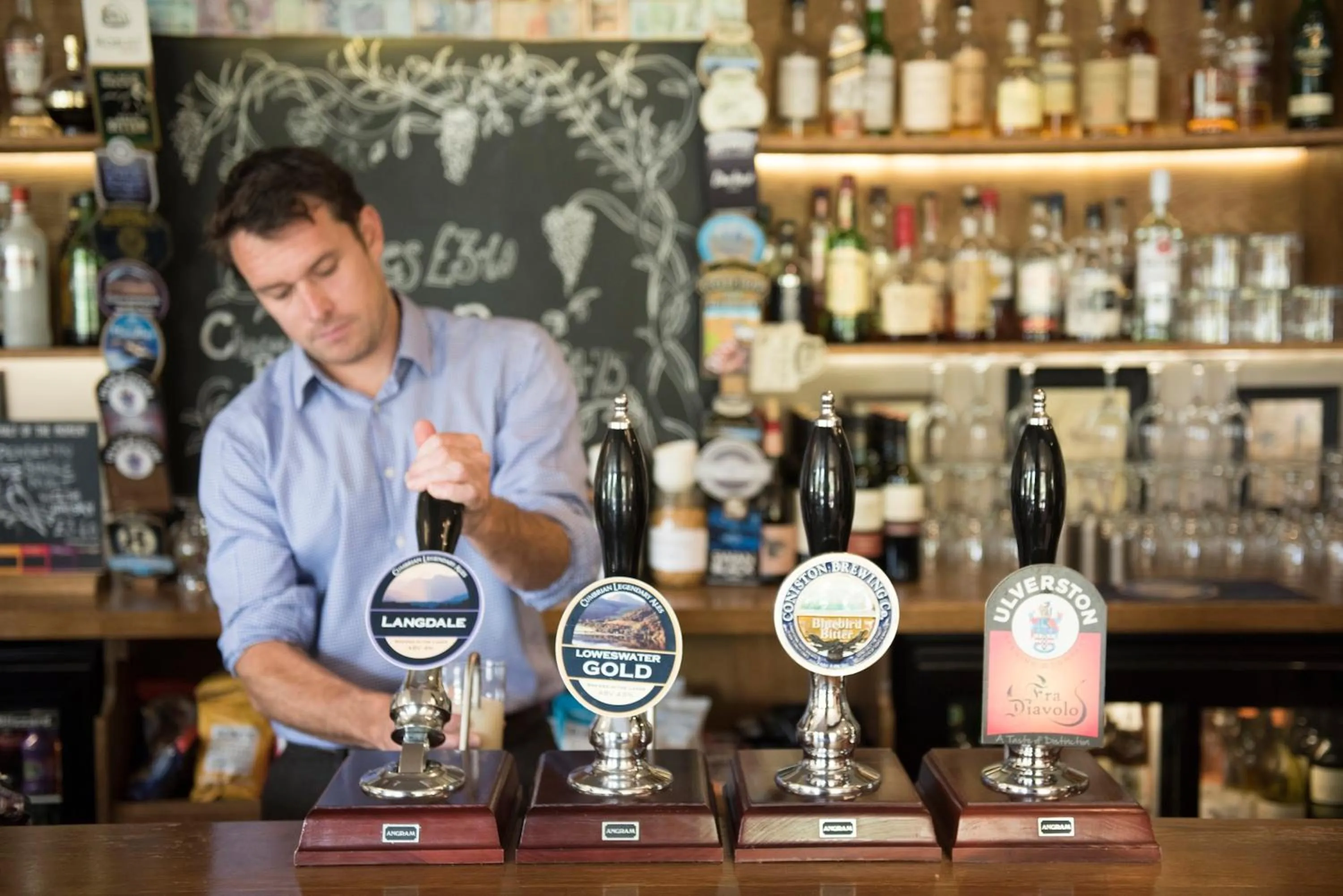 Alcoholic drinks in The Cuckoo Brow Inn