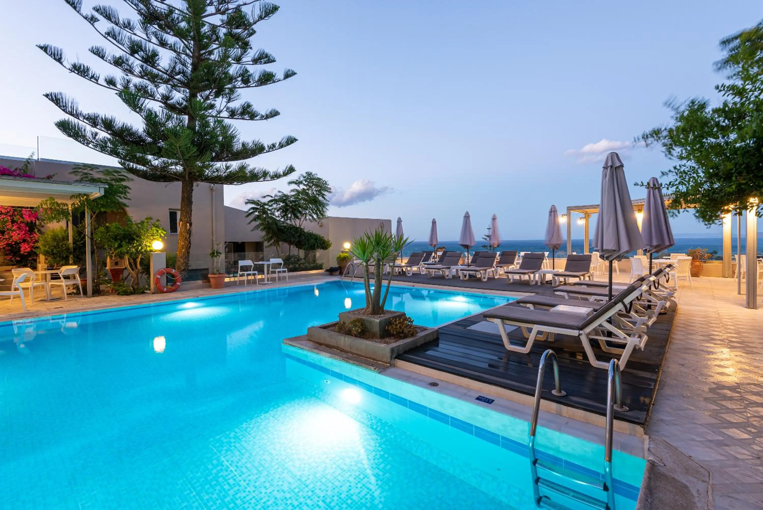 Swimming pool in Aphea Village