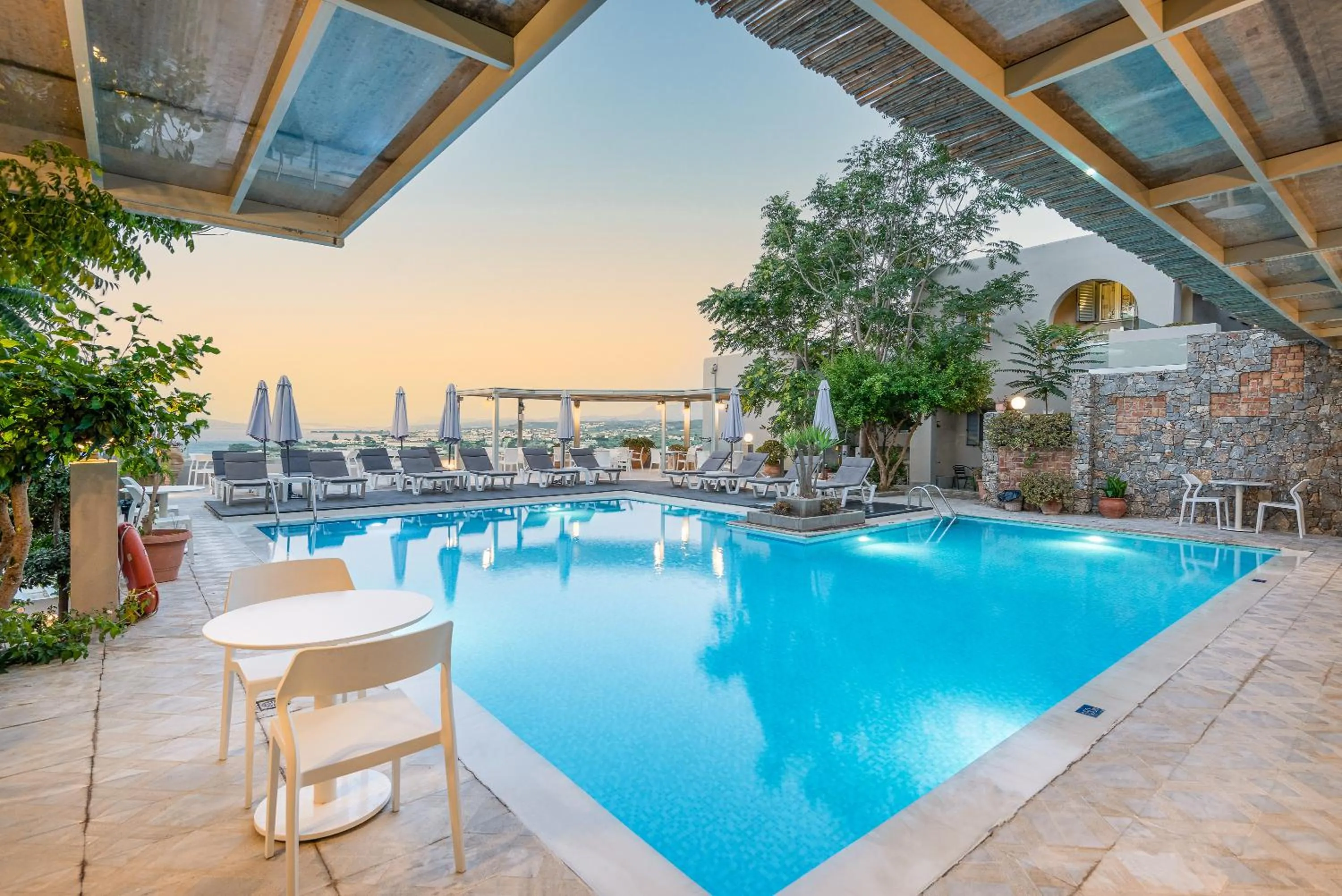 Swimming pool in Aphea Village