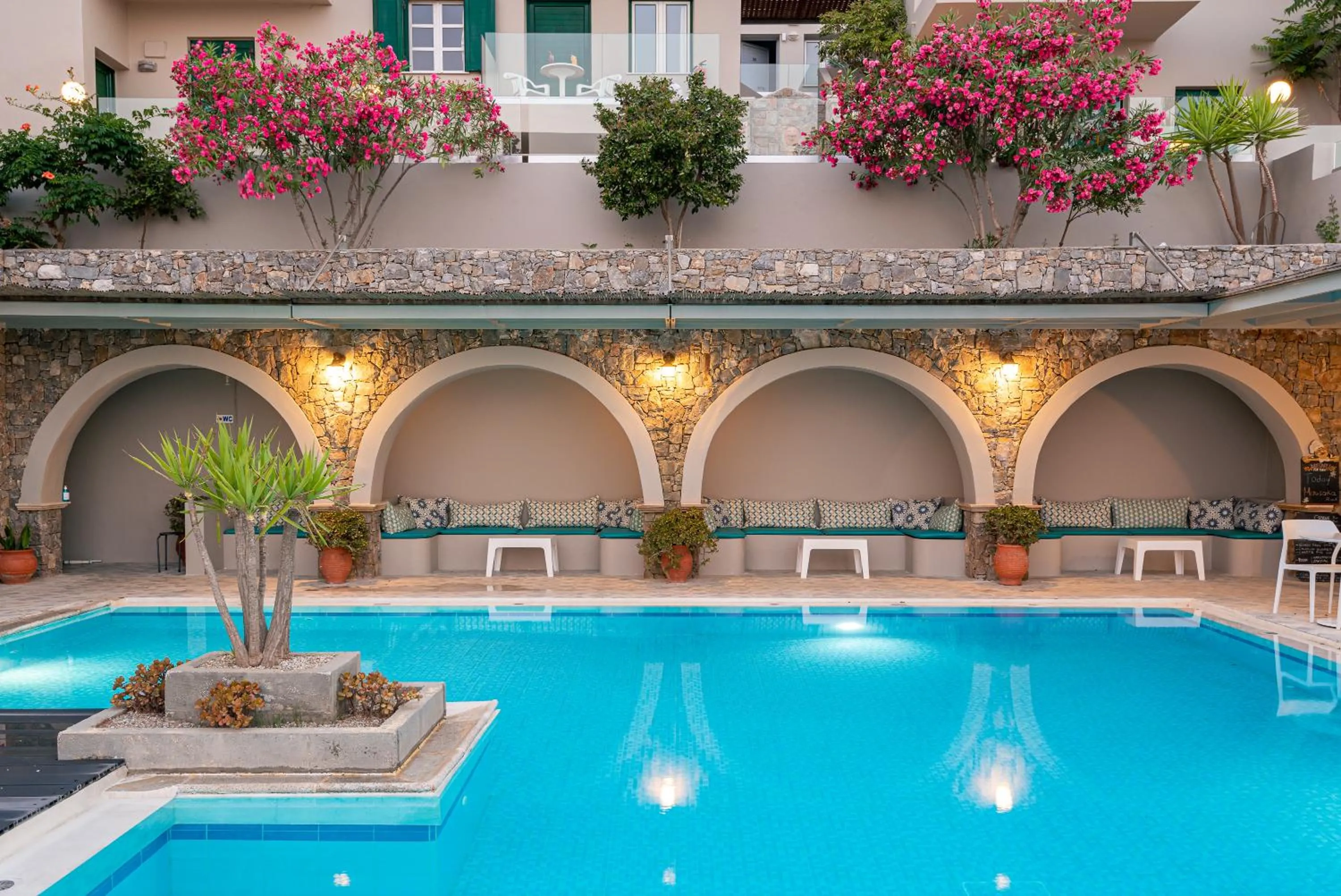 Swimming pool in Aphea Village