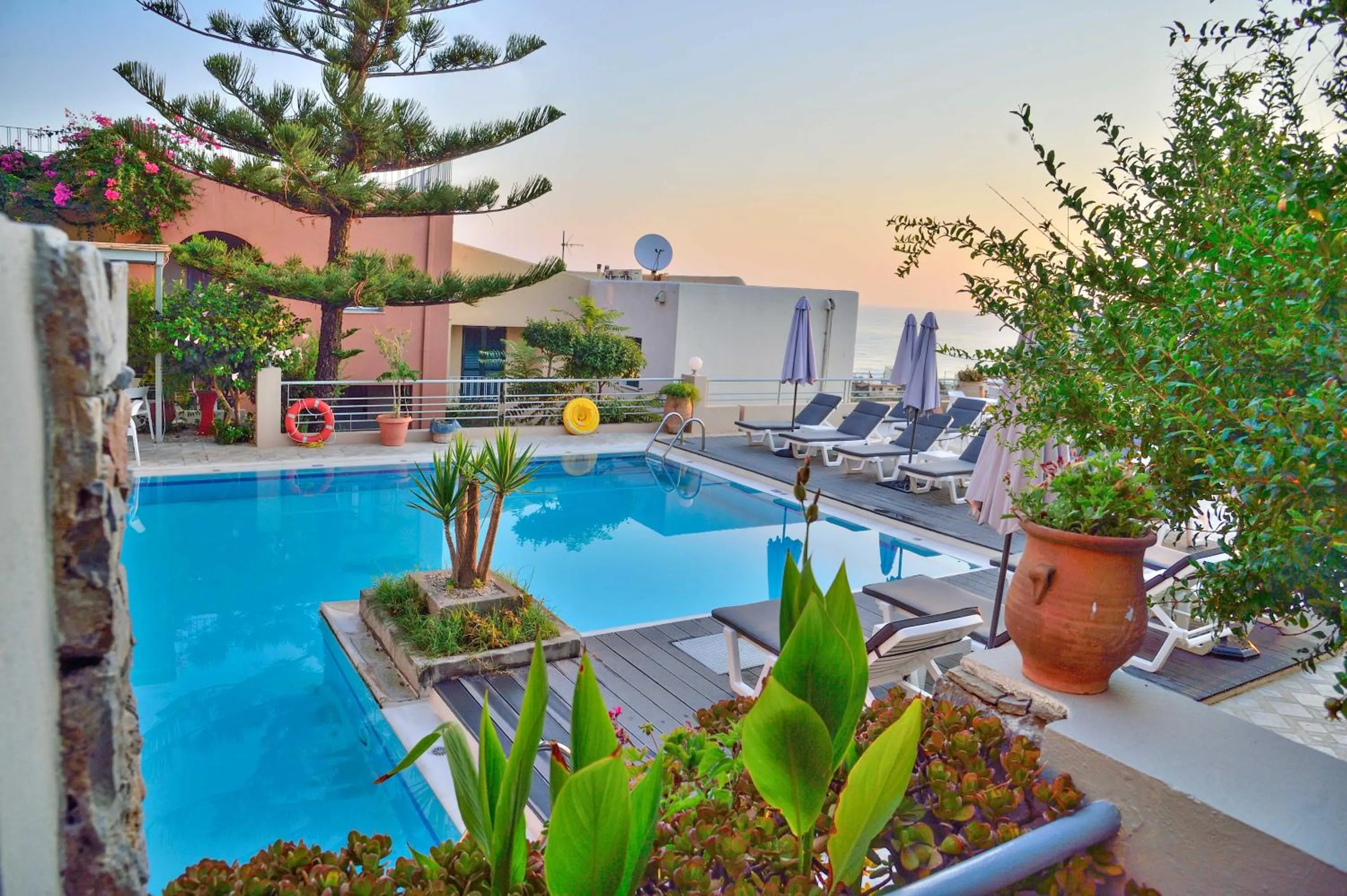 Swimming pool in Aphea Village